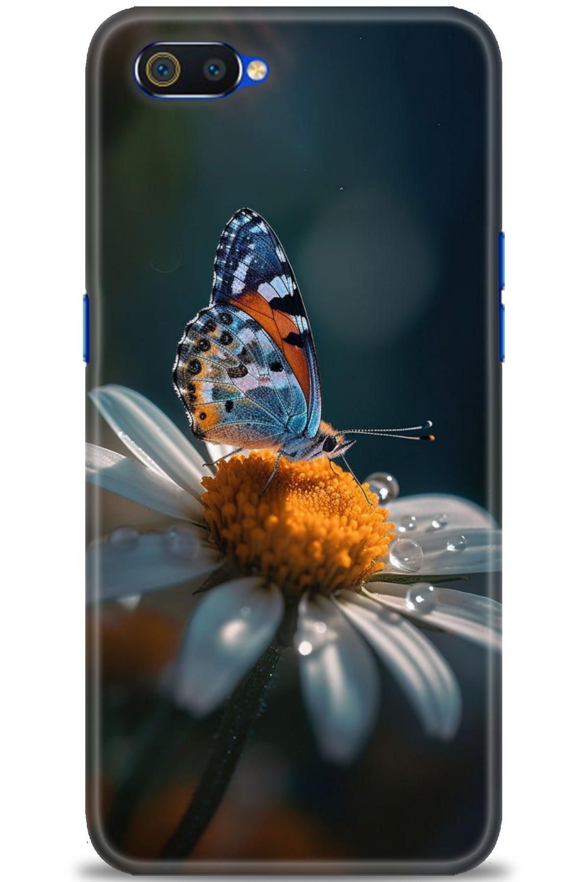 realme C2 İle Uyumlu HD Baskılı Desenli Silikon Kılıf - 15