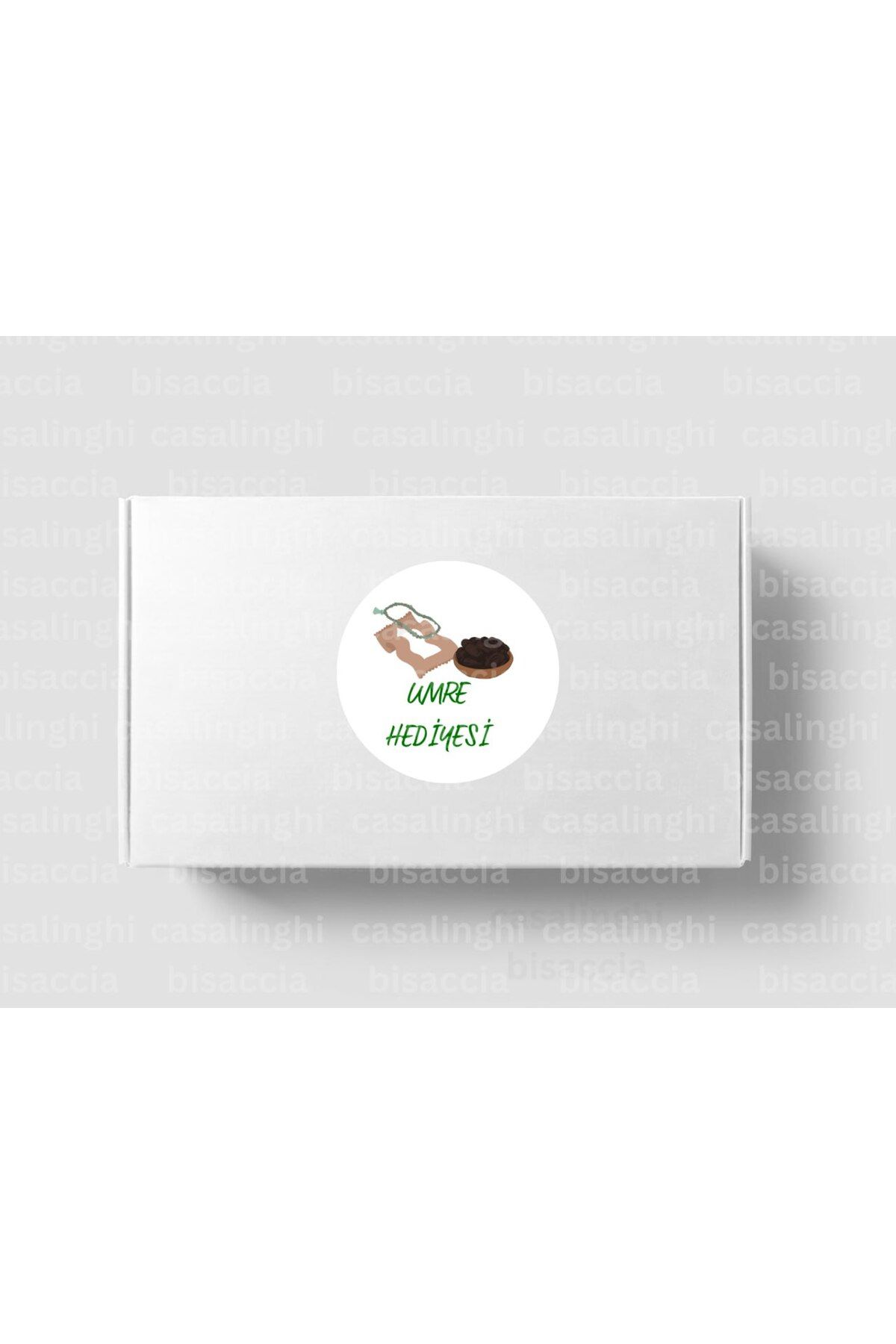CASALINGHI Umre Hediyesi Etiketi Allah Kabul Etsin Yuvarlak Mat Sticker Zamzam Hajj Umrah 4 Cm (90 Adet)