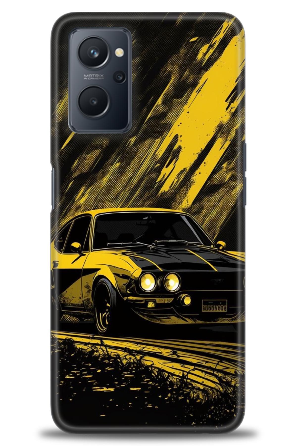realme 9i İle Uyumlu HD Baskılı Desenli Silikon Kılıf - 988