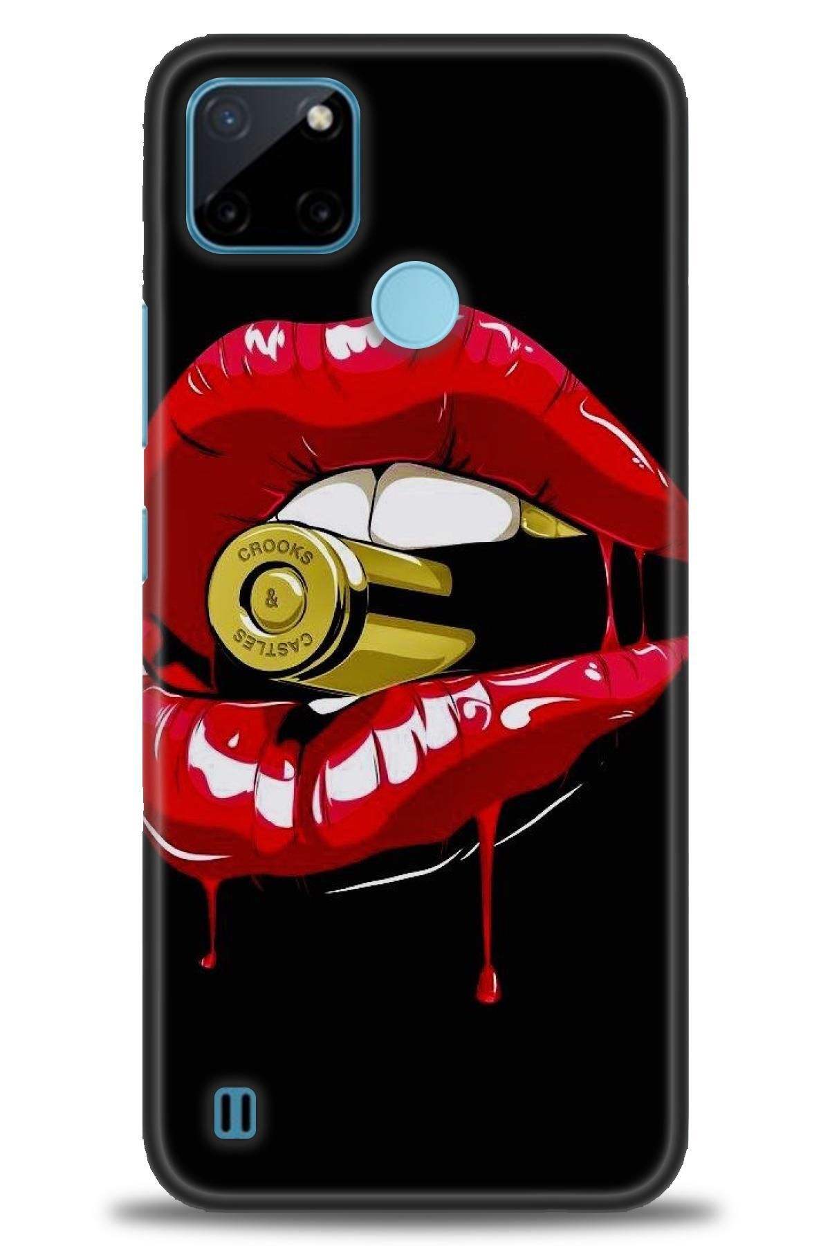 realme C21Y / C25Y İle Uyumlu HD Baskılı Kılıf - Karışık Seri - 793