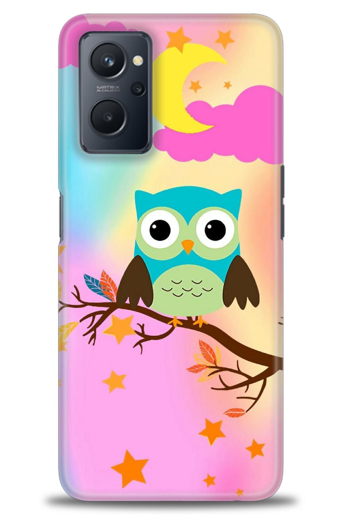 realme 9i İle Uyumlu HD Baskılı Desenli Silikon Kılıf - 512