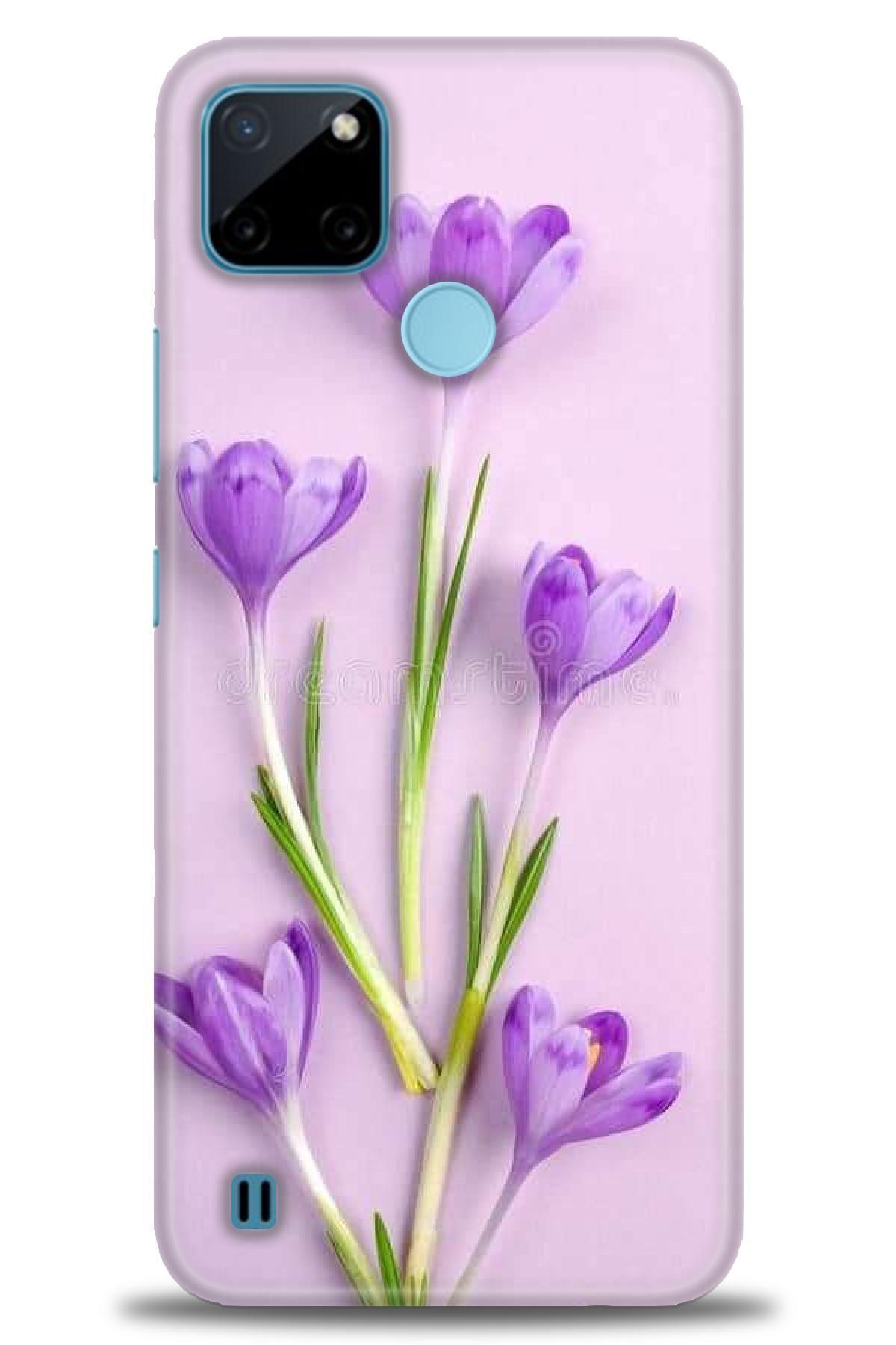 realme C21Y / C25Y İle Uyumlu HD Baskılı Desenli Silikon Kılıf - 753