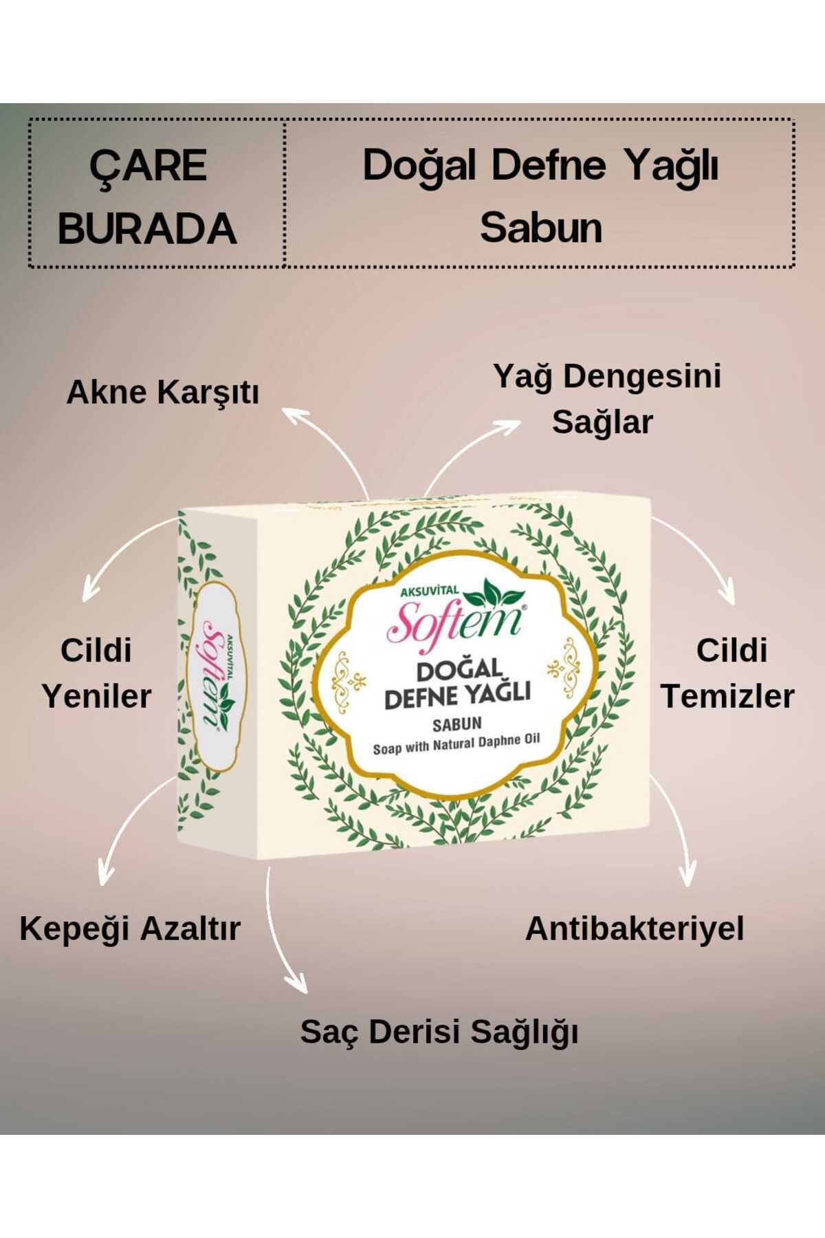 Softem Doğal Defne Yağlı Sabun
