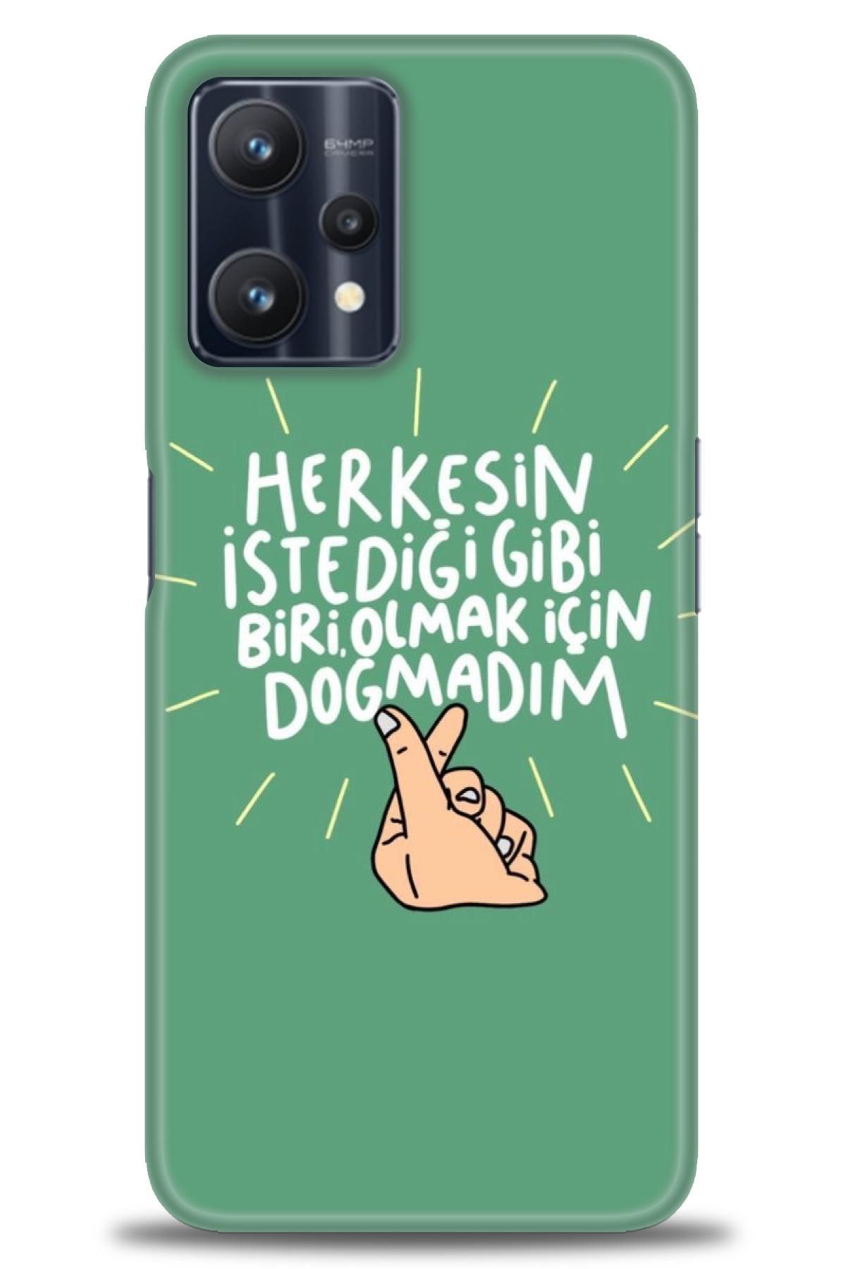 realme 9 Pro İle Uyumlu HD Baskılı Desenli Silikon Kılıf - 1079