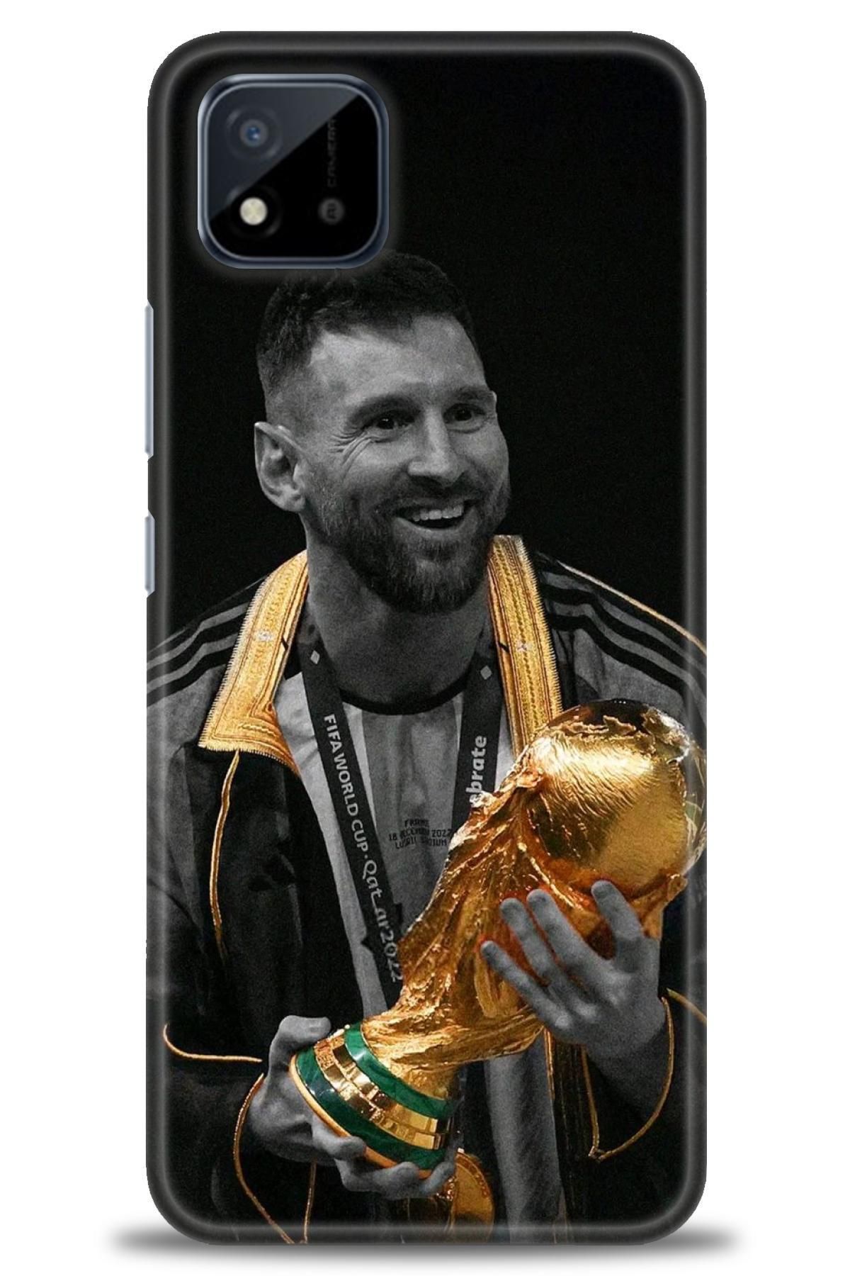 realme C11 2021 İle Uyumlu HD Baskılı Desenli Silikon Kılıf - 863