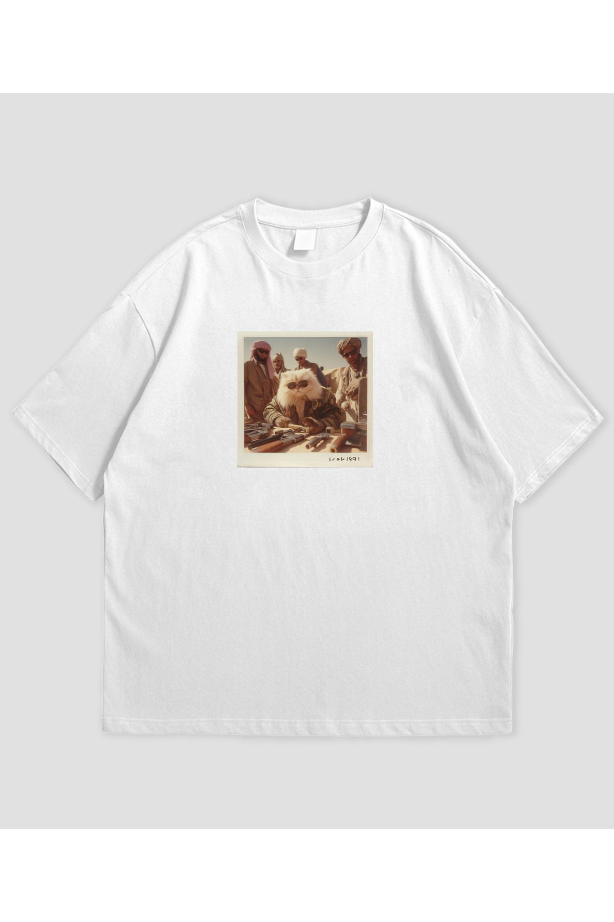 SVART WEAR Furley Gambino Tasarımlı Unisex Oversize T-shirt