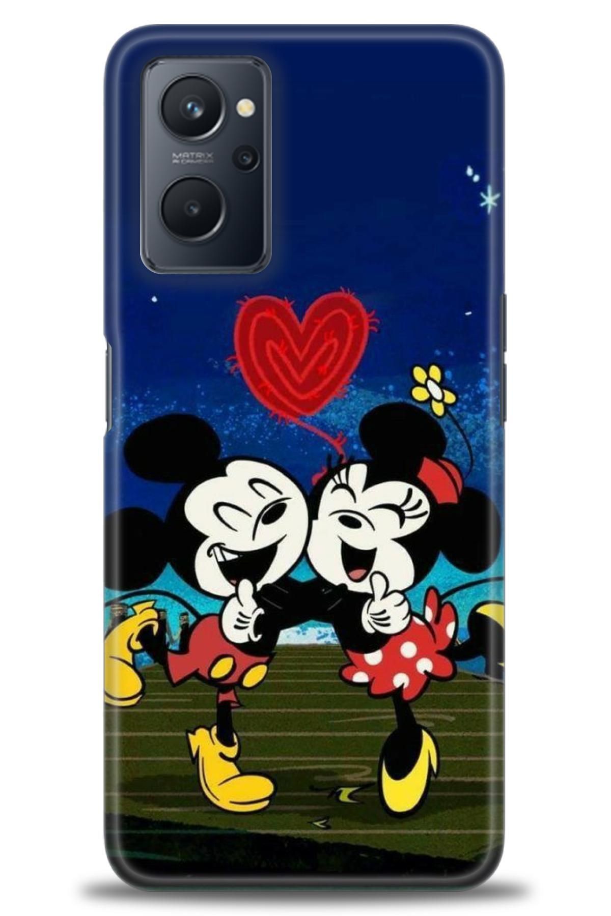 realme 9i İle Uyumlu HD Baskılı Desenli Silikon Kılıf - 830