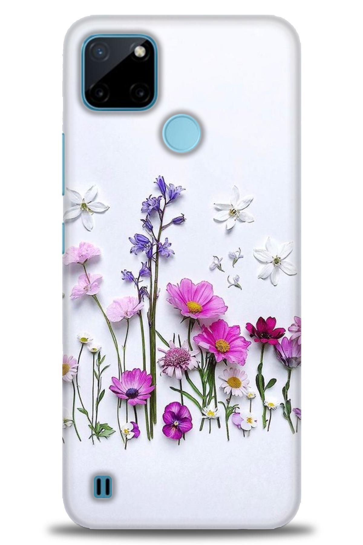 realme C21Y / C25Y İle Uyumlu HD Baskılı Kılıf - Karışık Seri - 731