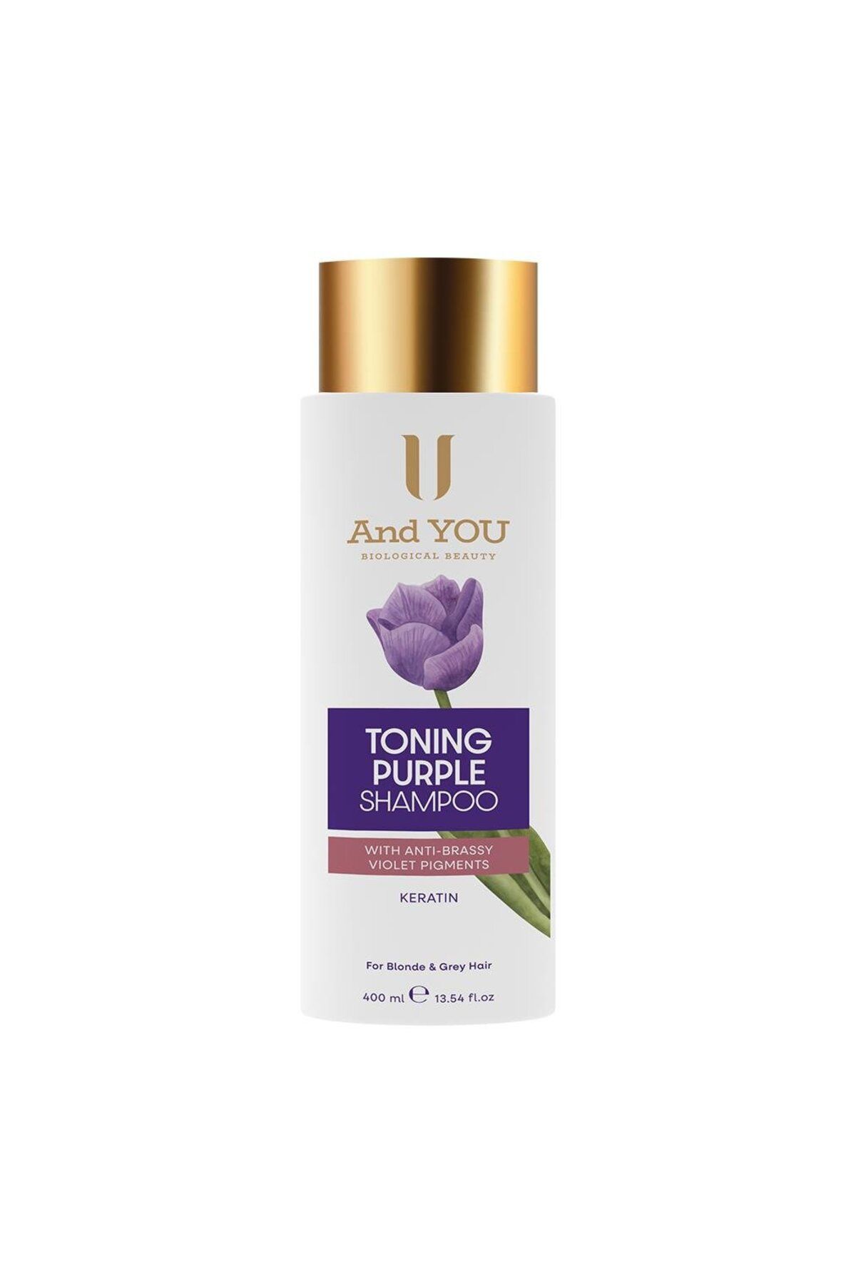 AND YOU Tonıng Purple Mor Şampuan 400 ml