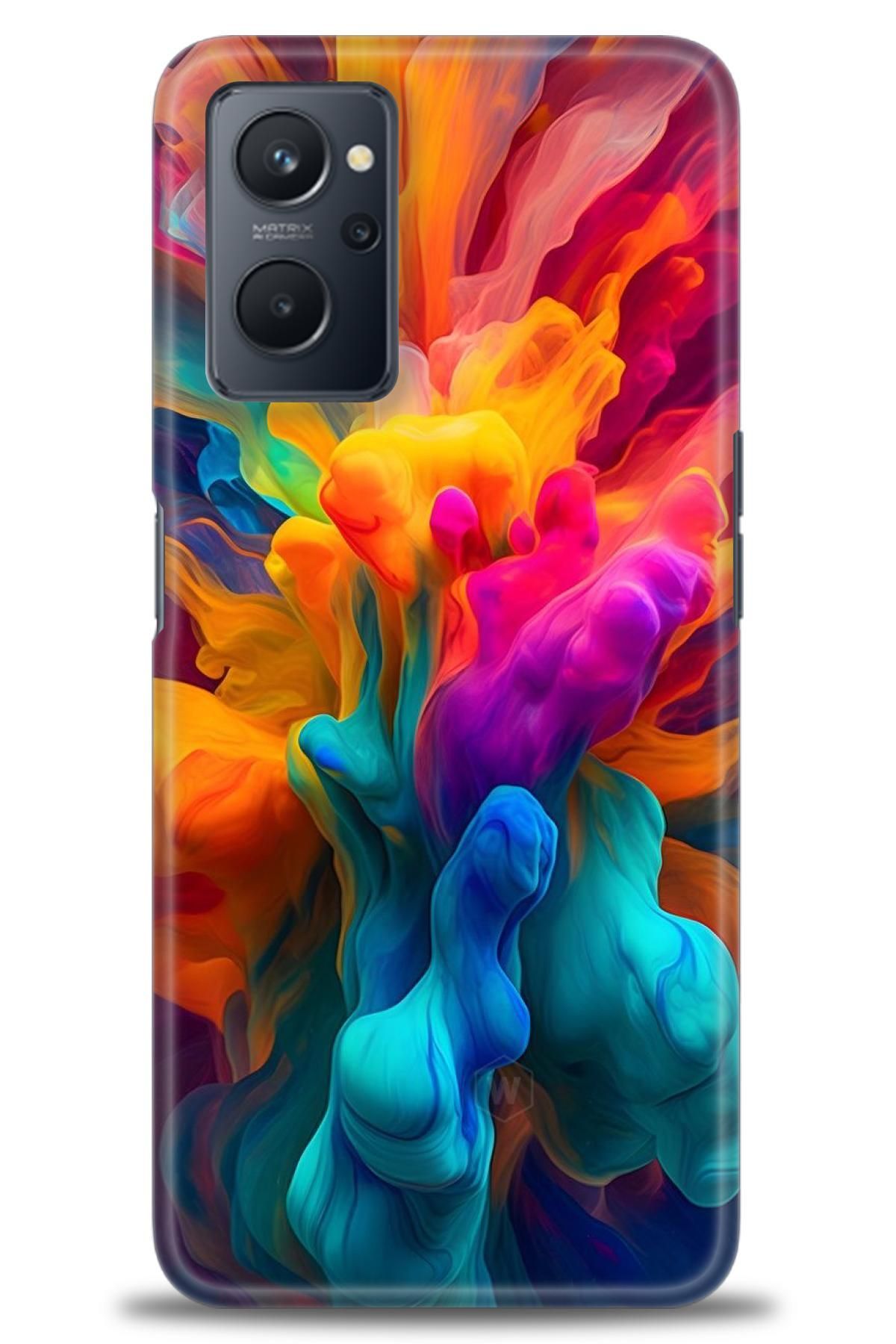 realme 9i İle Uyumlu HD Baskılı Kılıf - Karışık Seri - 43