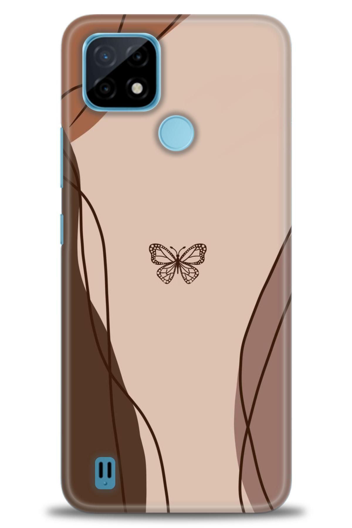 realme C21 İle Uyumlu HD Baskılı Kılıf - Karışık Seri - 253