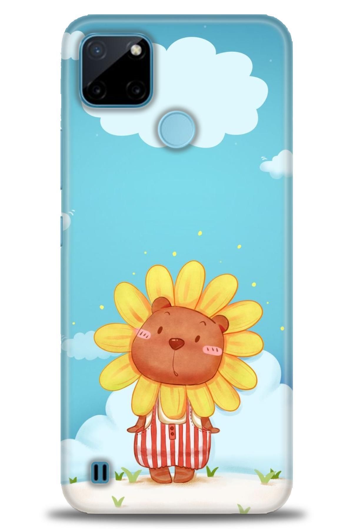 realme C21Y / C25Y İle Uyumlu HD Baskılı Kılıf - Karışık Seri - 423
