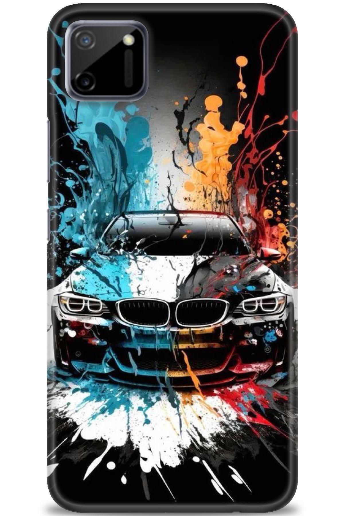 realme C11 İle Uyumlu HD Baskılı Desenli Silikon Kılıf - 249