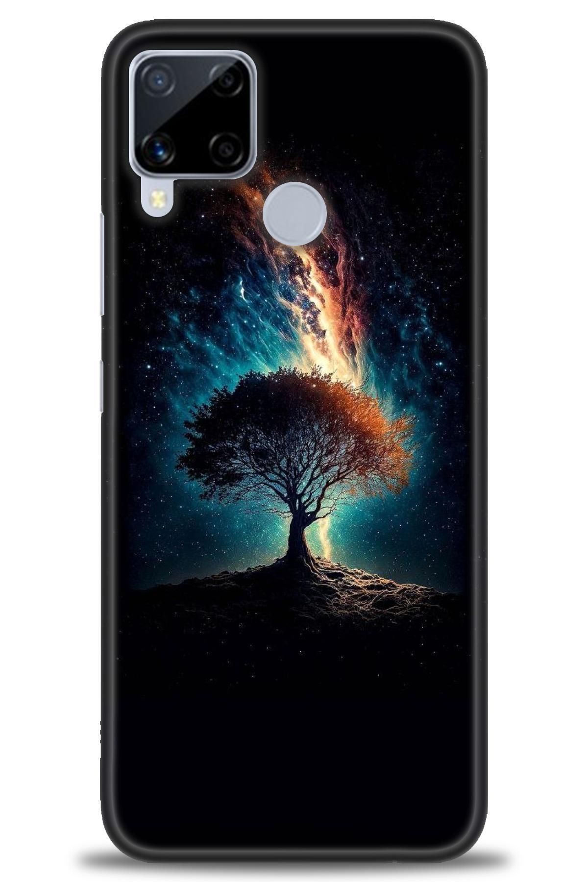 realme C15 İle Uyumlu HD Baskılı Kılıf - Karışık Seri - 842
