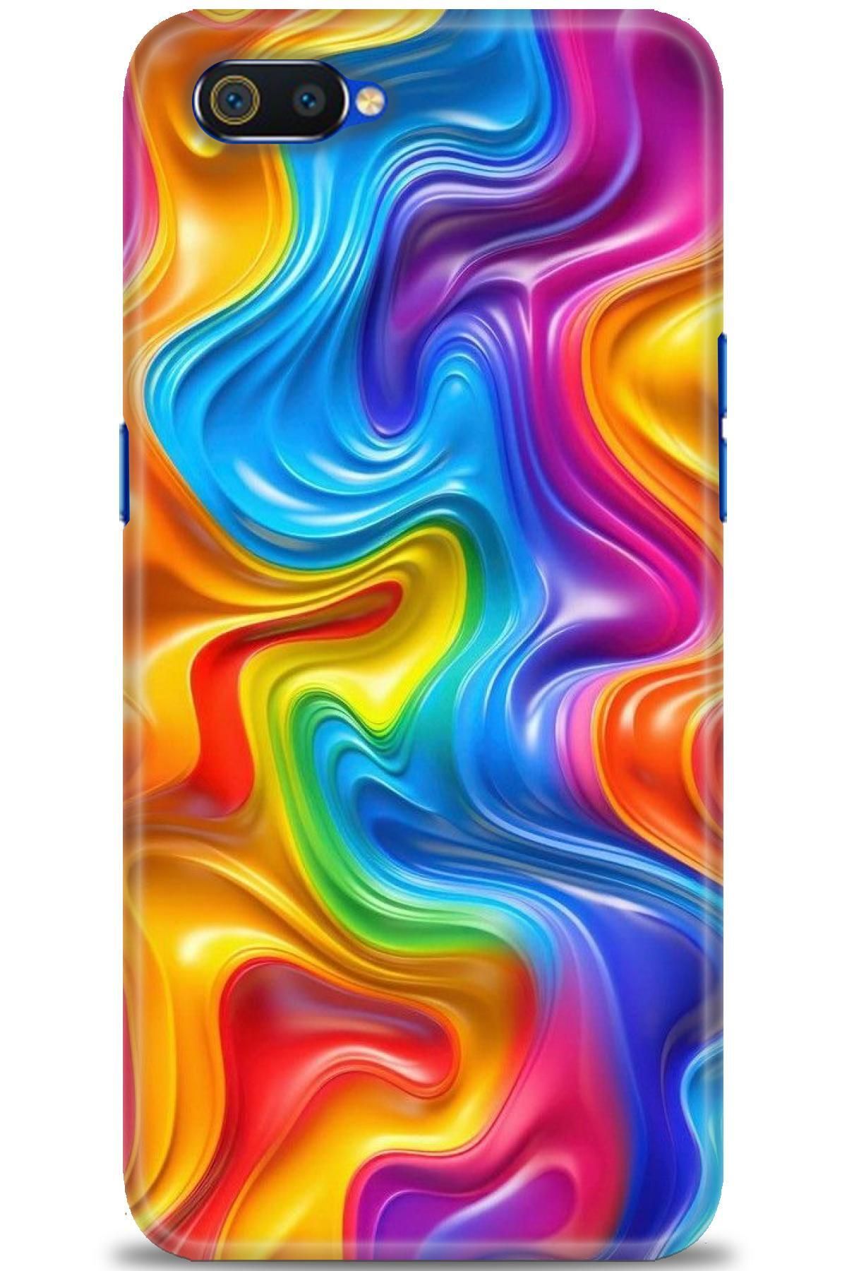 realme C2 İle Uyumlu HD Baskılı Kılıf - Karışık Seri - 552