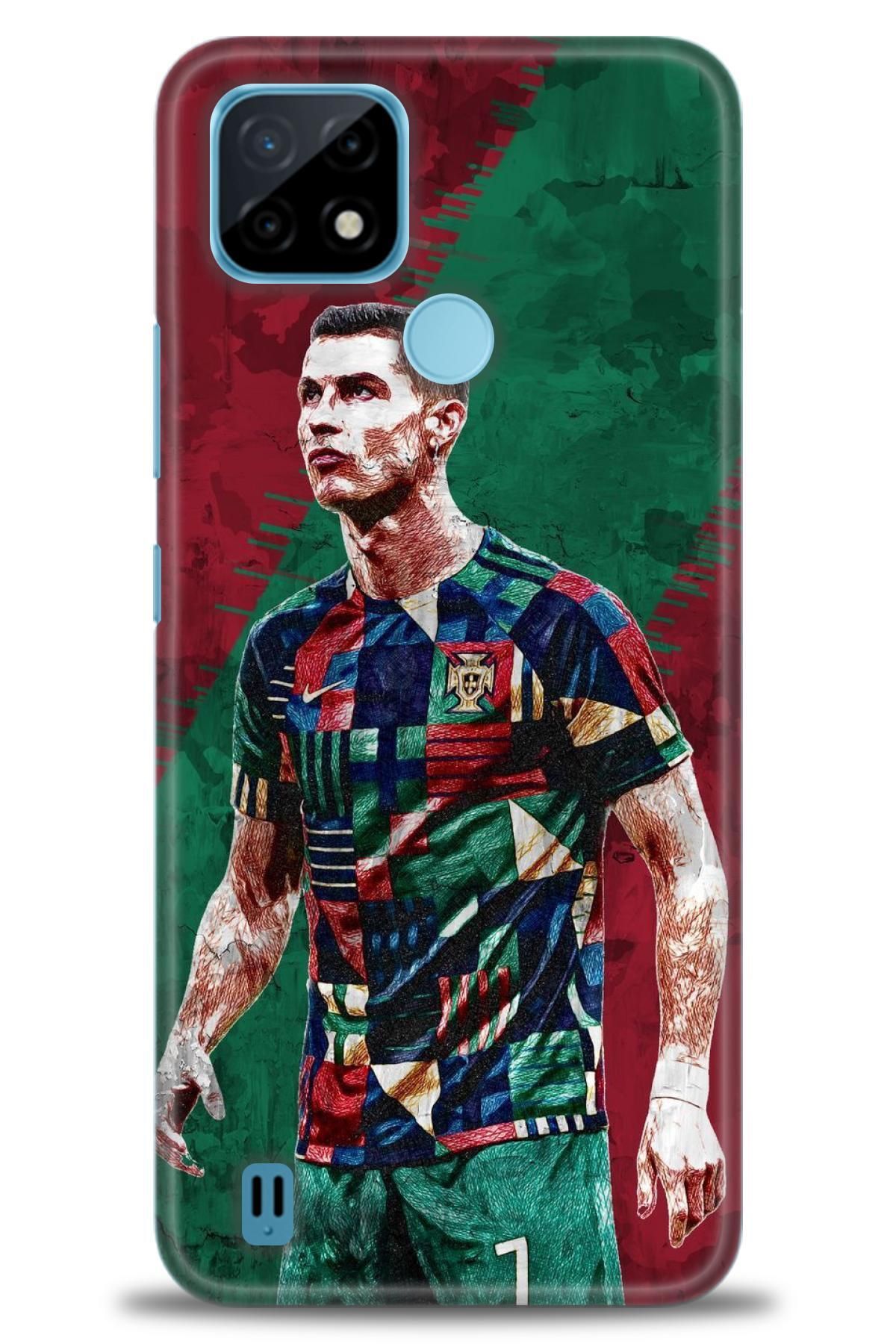 realme C21 İle Uyumlu HD Baskılı Kılıf - Karışık Seri - 1081