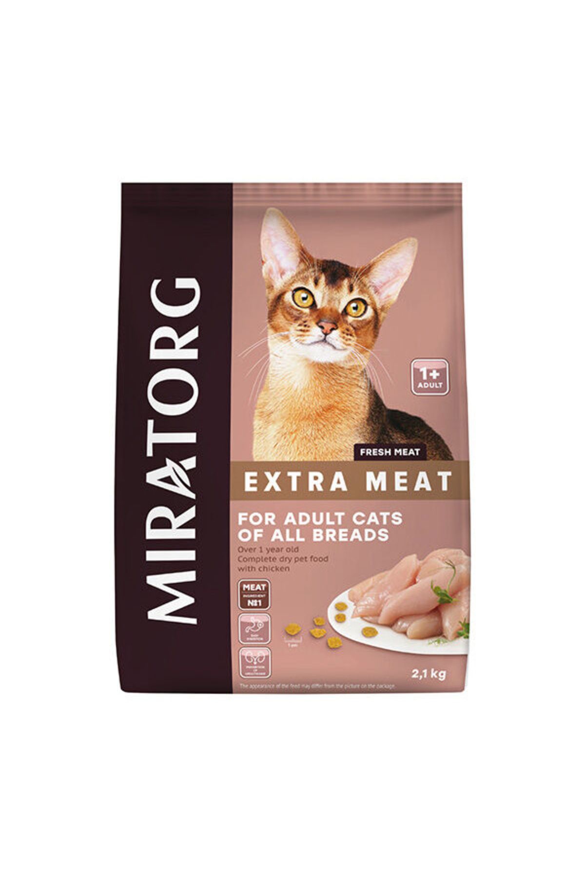 Miratorg Extra Meat Adult Tavuk Etli Yetişkin Kedi Maması 2,1 Kg