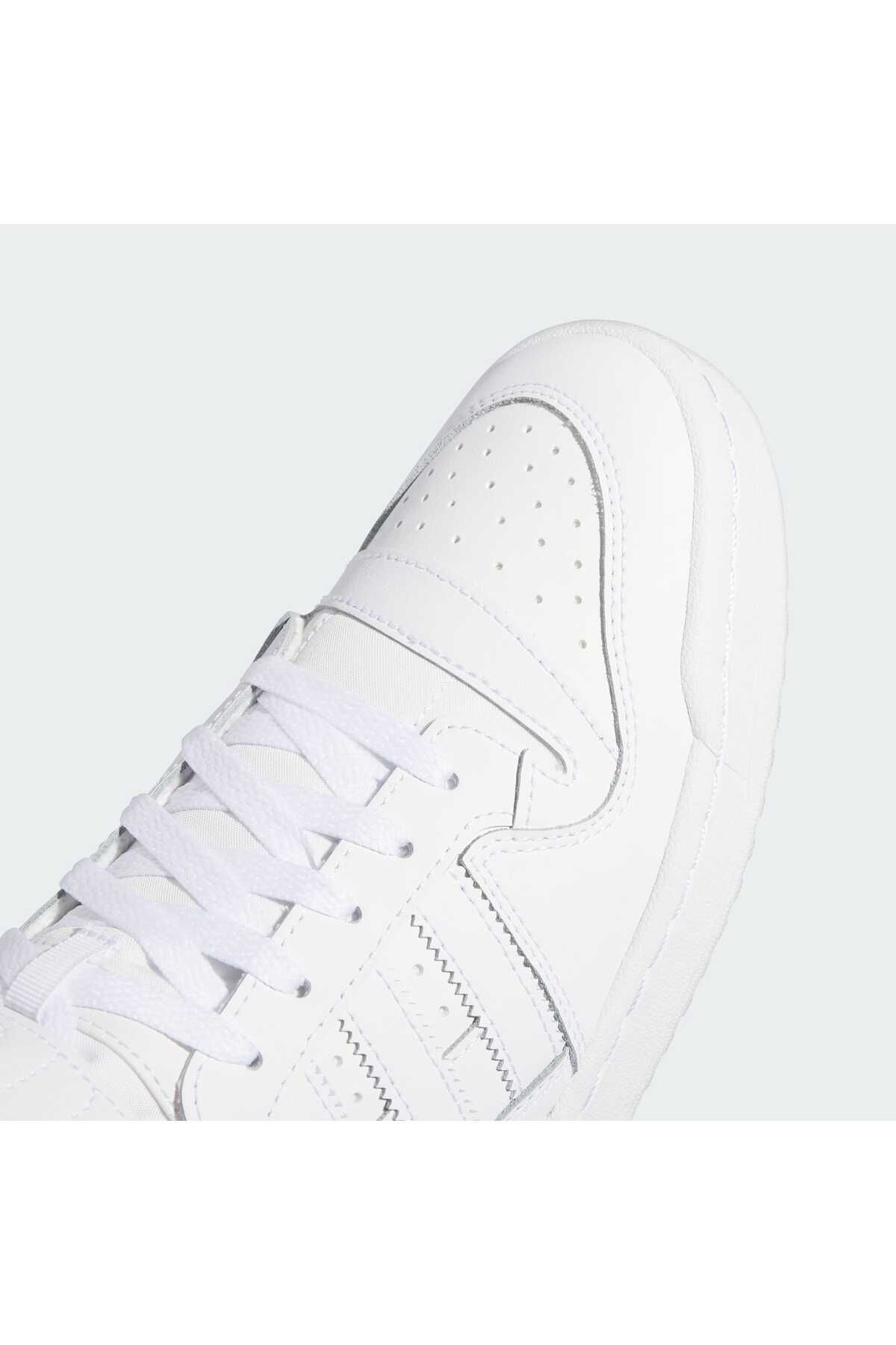 اسنیکر سفید مردانه و زنانه انجمن کفش بسکتبال در اواسط IG3754 adidas