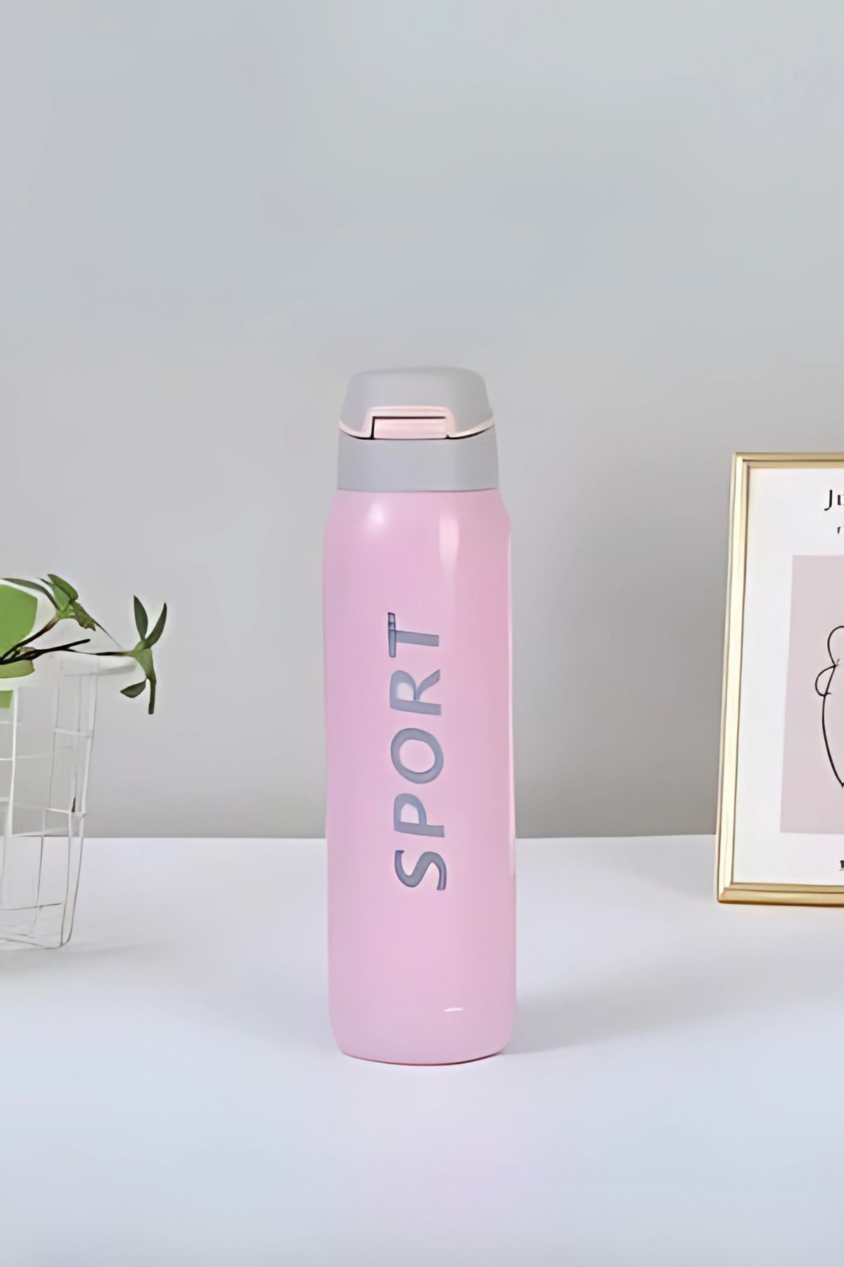satior Çift Katmanlı Paslanmaz Çelik Termos Suluk 500 ml | Yalıtımlı Kamp ve Çay Termosu