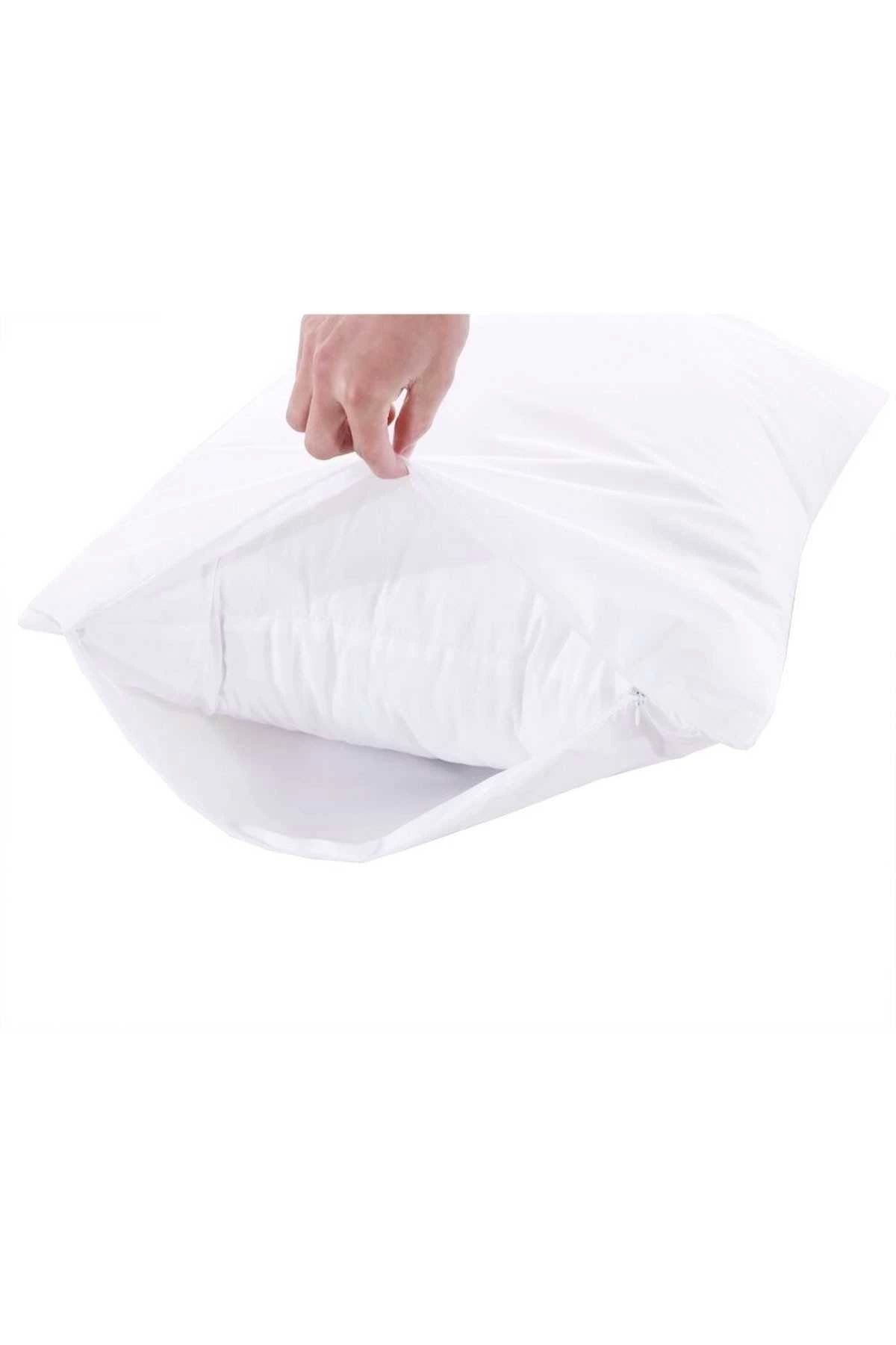 Mira Home 4 lü Sıvı Geçirmez Yastık Alezi Pamuklu Fermuarlı 50x70