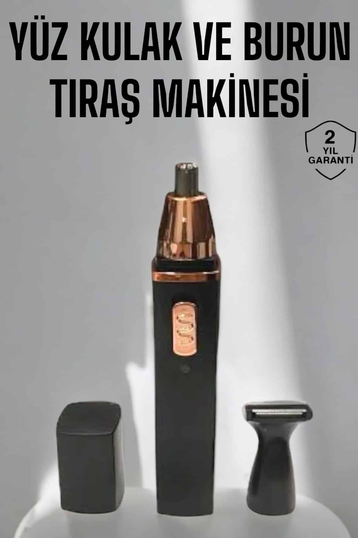 teknotrust Tıraş Makinesi Kulak Burun ve Yüz Temizleyici Şarjlı Mini