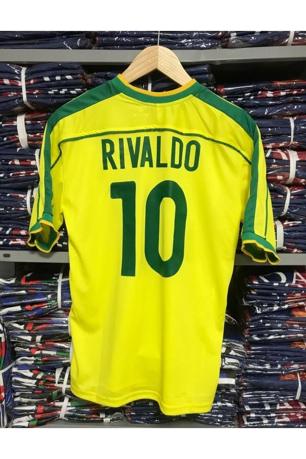 feriköy Brezilya Milli Takımı 98 Dünya Kupası Rivaldo Nostalji Formasııı.