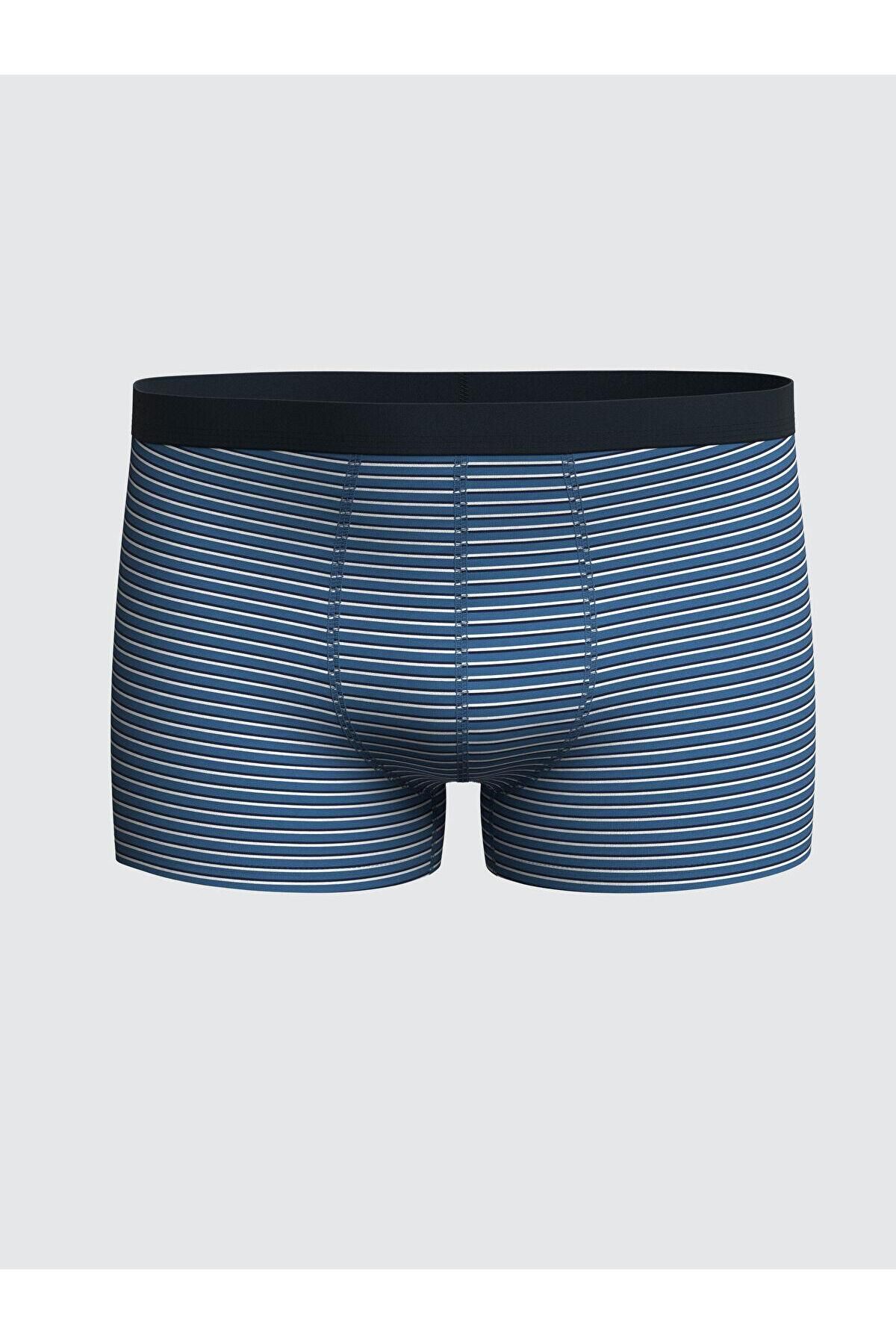 LC Waikiki-Standard Mold Cotton Flexible Men's Boxer 3-Pack (S5) 3