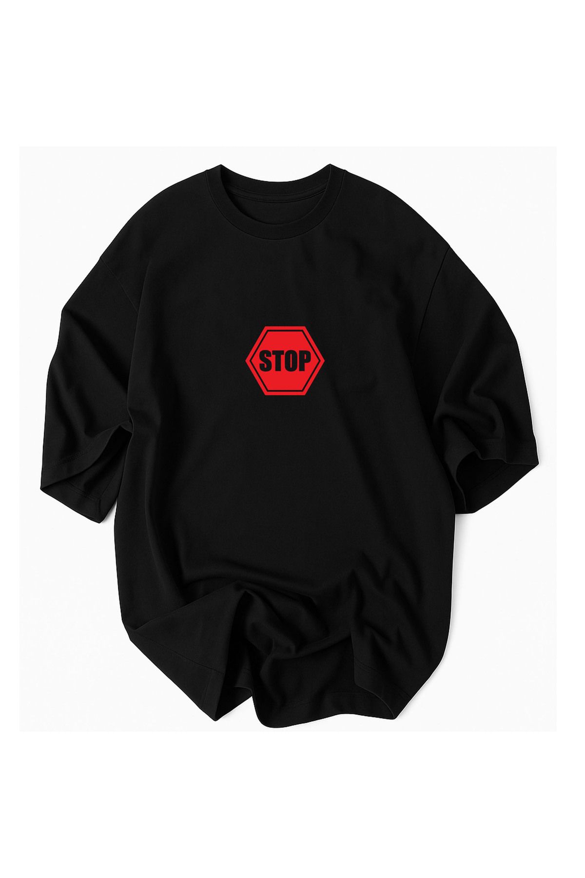 Racıng Motorsport Yarış Tema Baskılı %100 Pamuklu Oversize Tshirt tişört