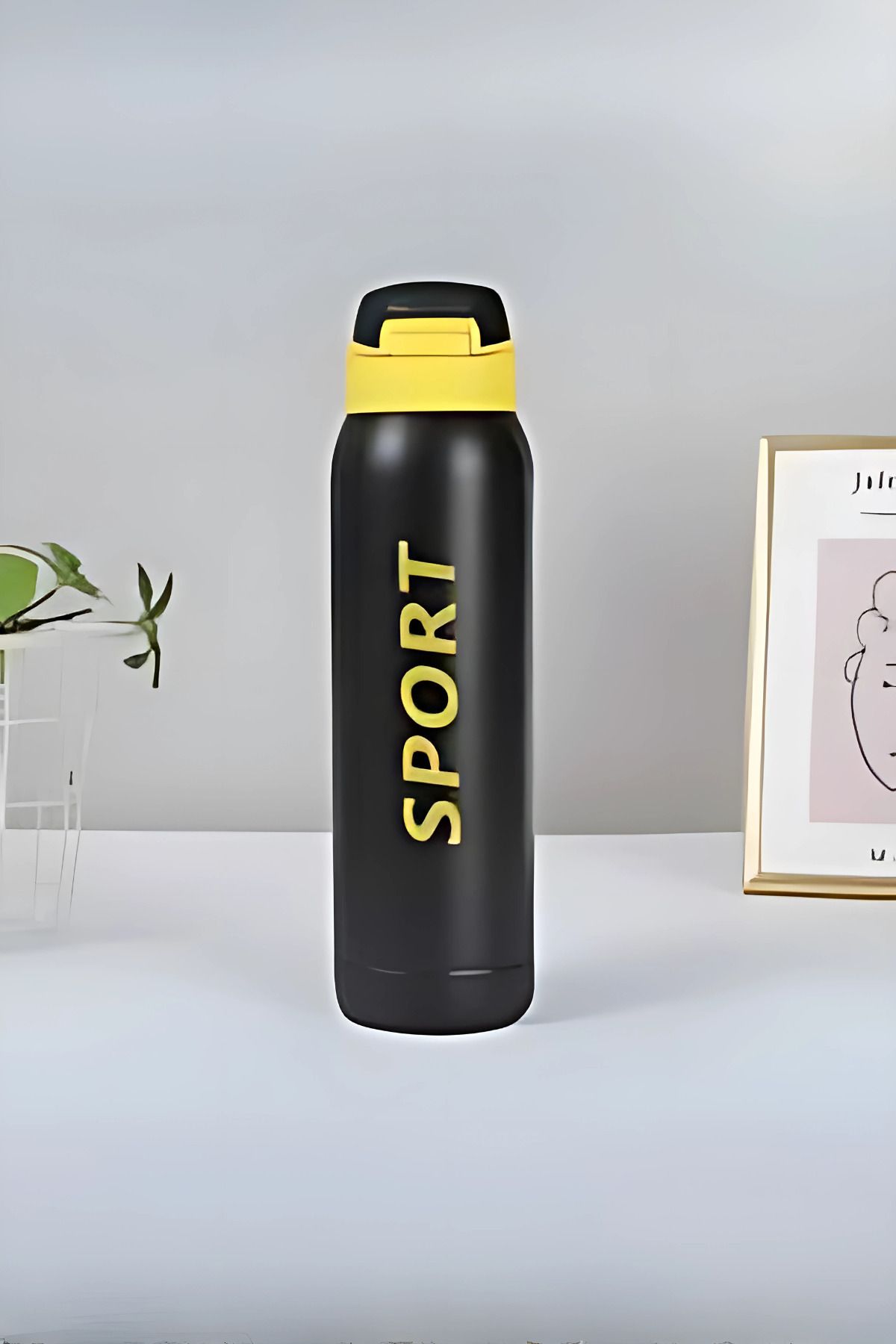 satior Çift Katmanlı Paslanmaz Çelik Termos Suluk 500 ml | Yalıtımlı Kamp ve Çay Termosu