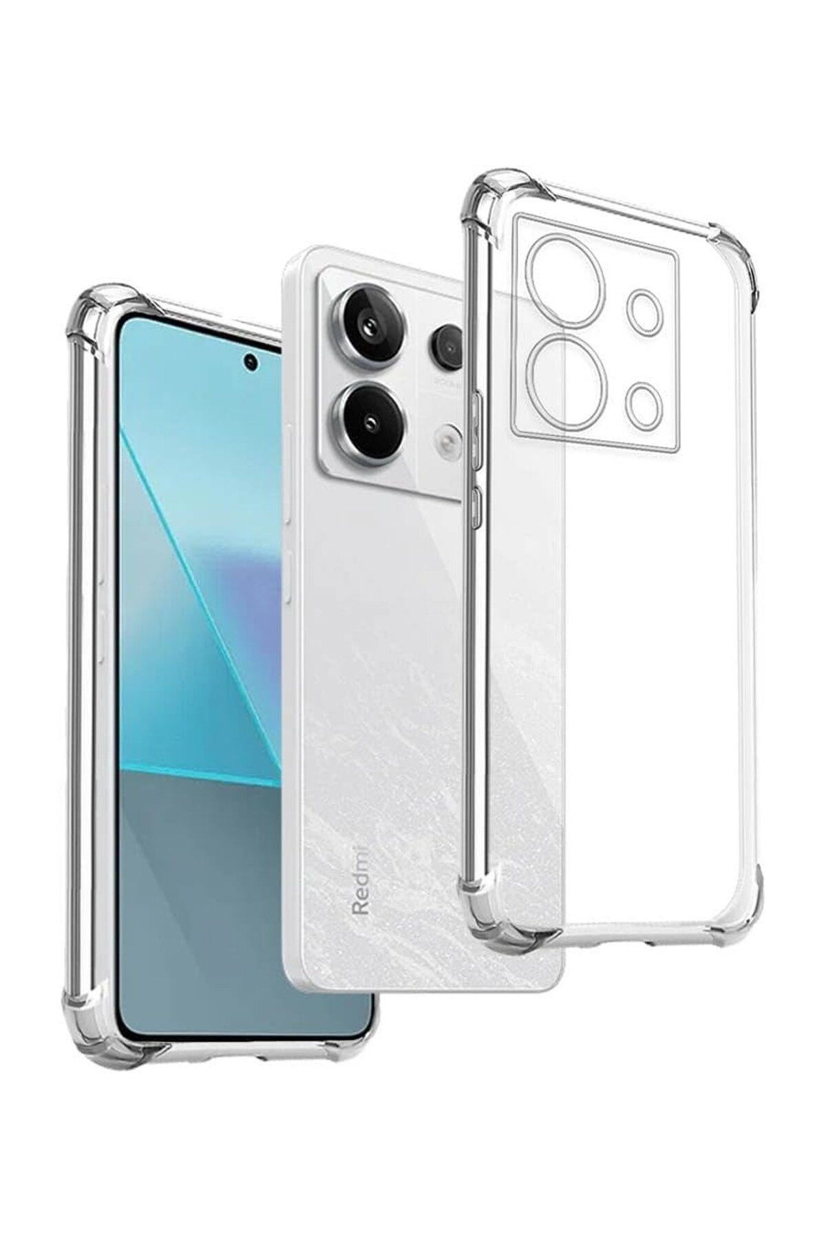 Di Aksesuar Köşe Korumalı Antishock Airbag Xiaomi Redmi Note 13 Pro