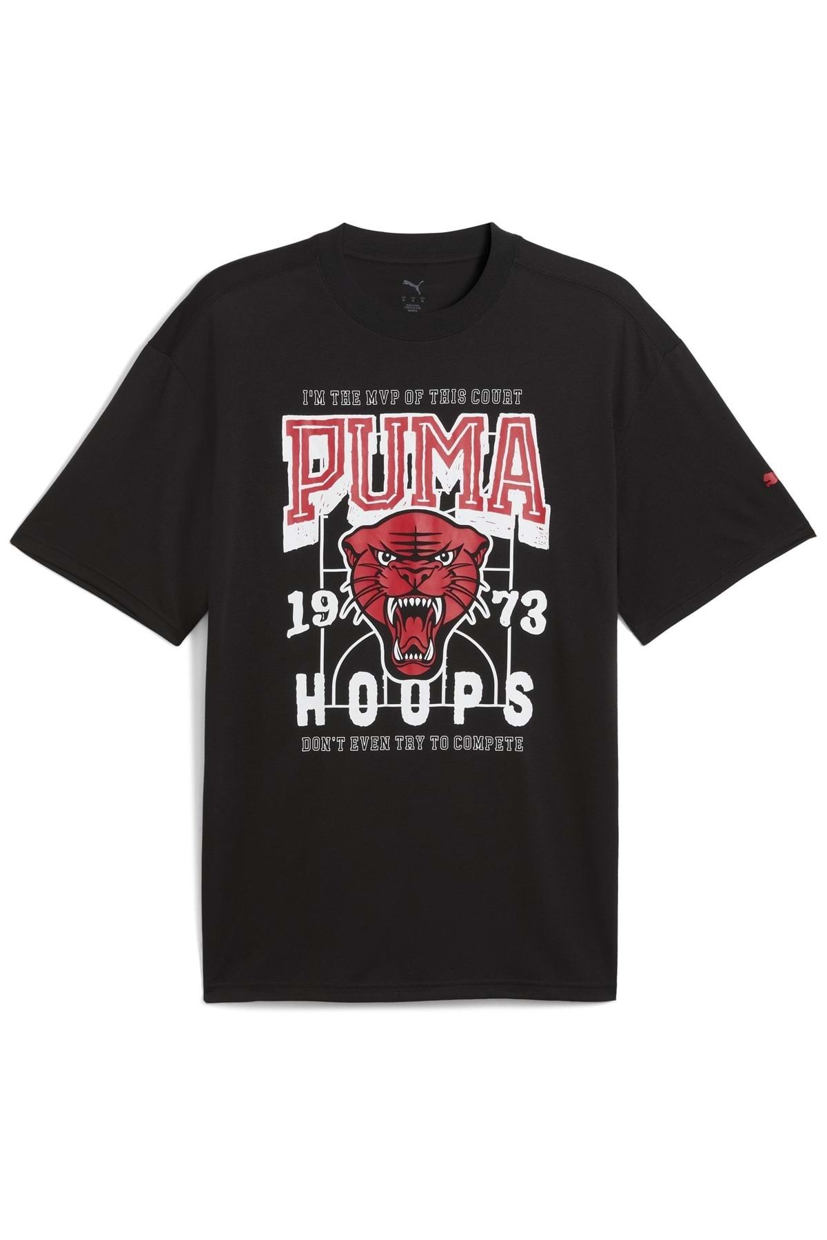 Kids Club Shoes Puma 685452-01 Rival Rage Tee 4 Tişört Erkek T-Shirt SİYAH