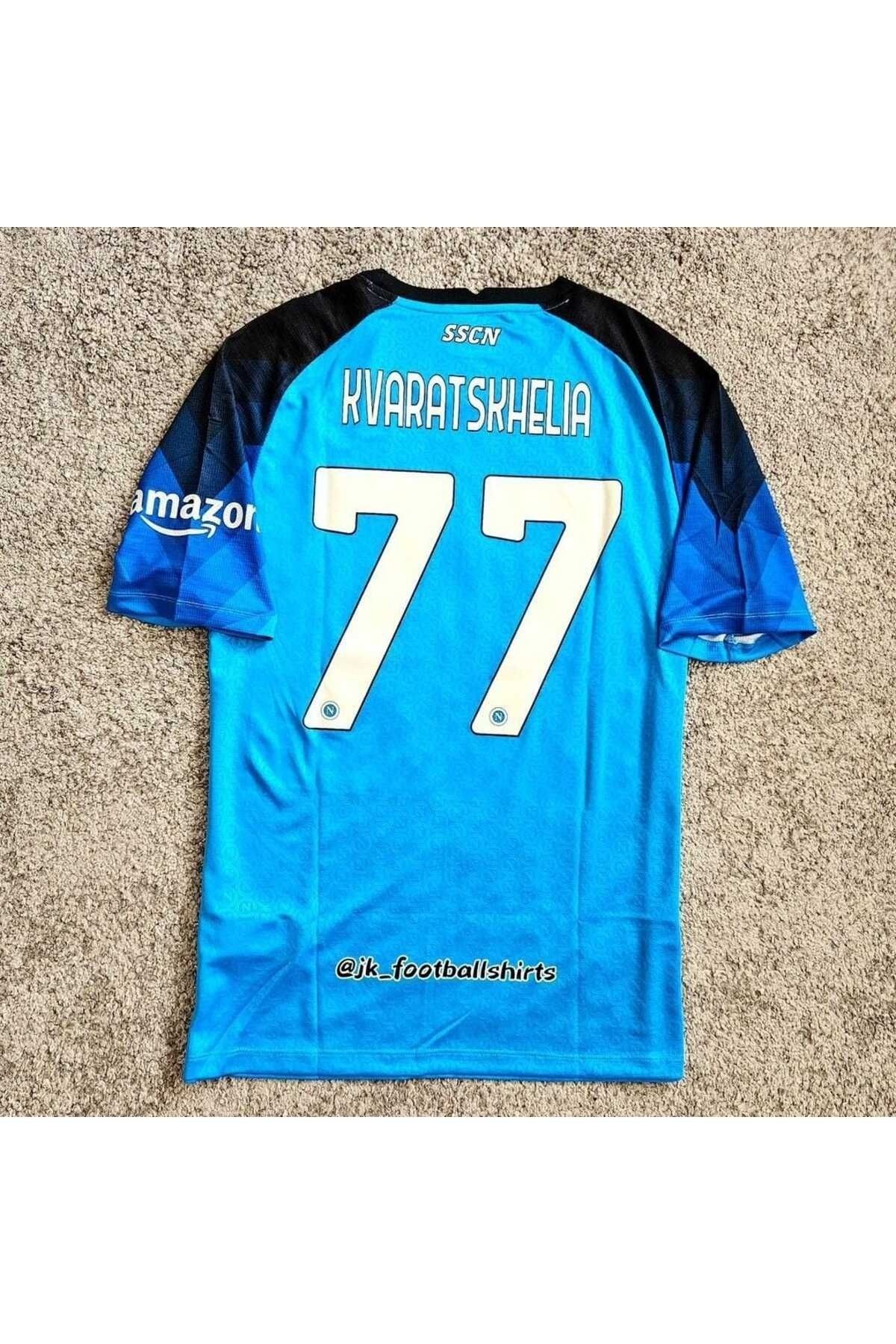 feriköy Napoli 2023/24 Yeni Sezon Kvaratskhelıa Iç Saha Formasııı.