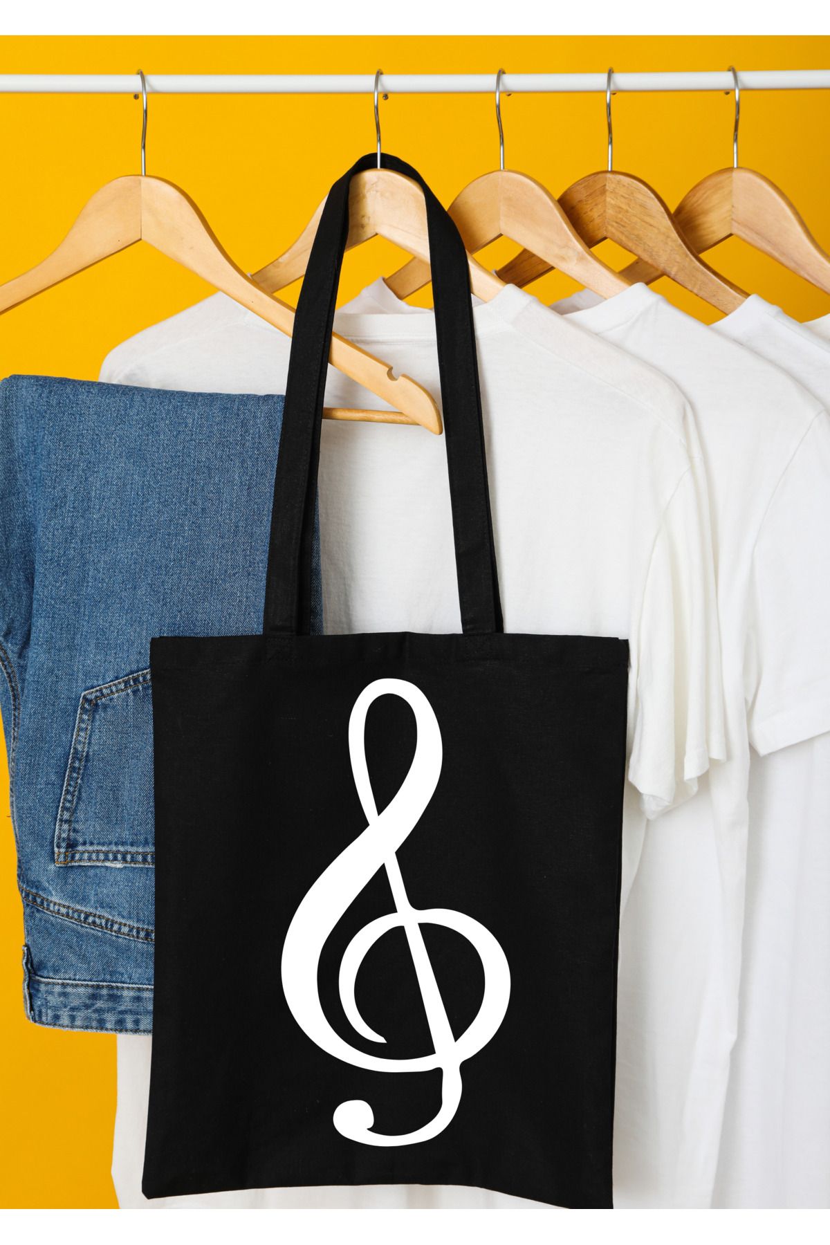 WHB 35x40 -Tote Bag, Grocery or School Bag, Reusable & Foldable .Bez Çanta, pazar Çantası, Kitap Çantası