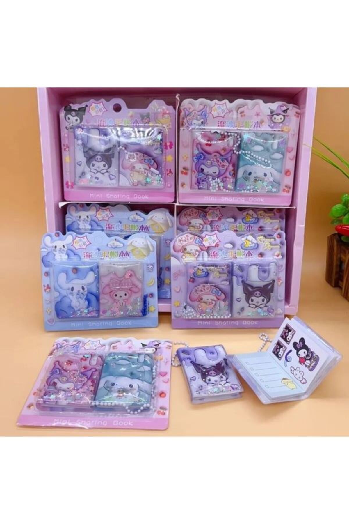 oyuncakçı savaş & europe shop Sanrio Mini 2'li Stecker Defter 6 cm kromi kawaiii defteri