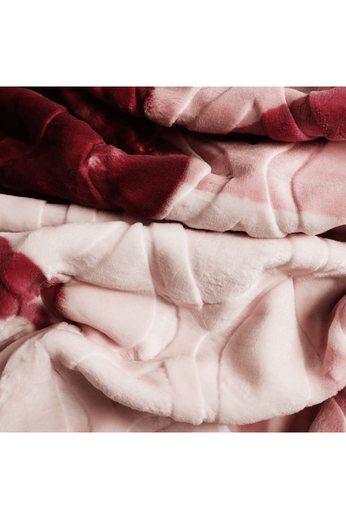 Brava Casa-Royal Velvet Blanket, Burgundy, 220x240 cm, Soft, Warm, Oeko-Tex Certified, BravaCasa 4