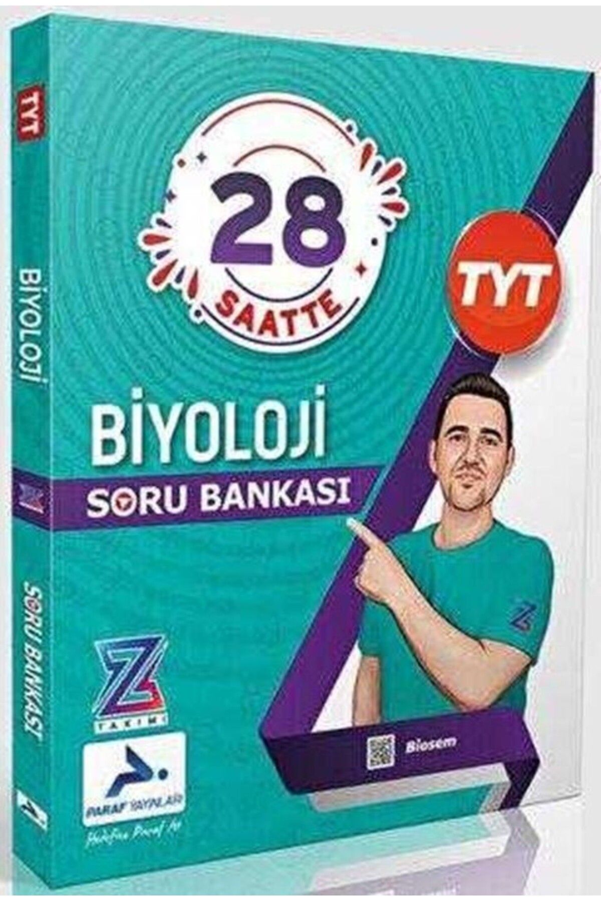 Ankara Kitap Merkezi Z Takımı TYT Biyoloji Soru Bankası Paraf Yayınları
