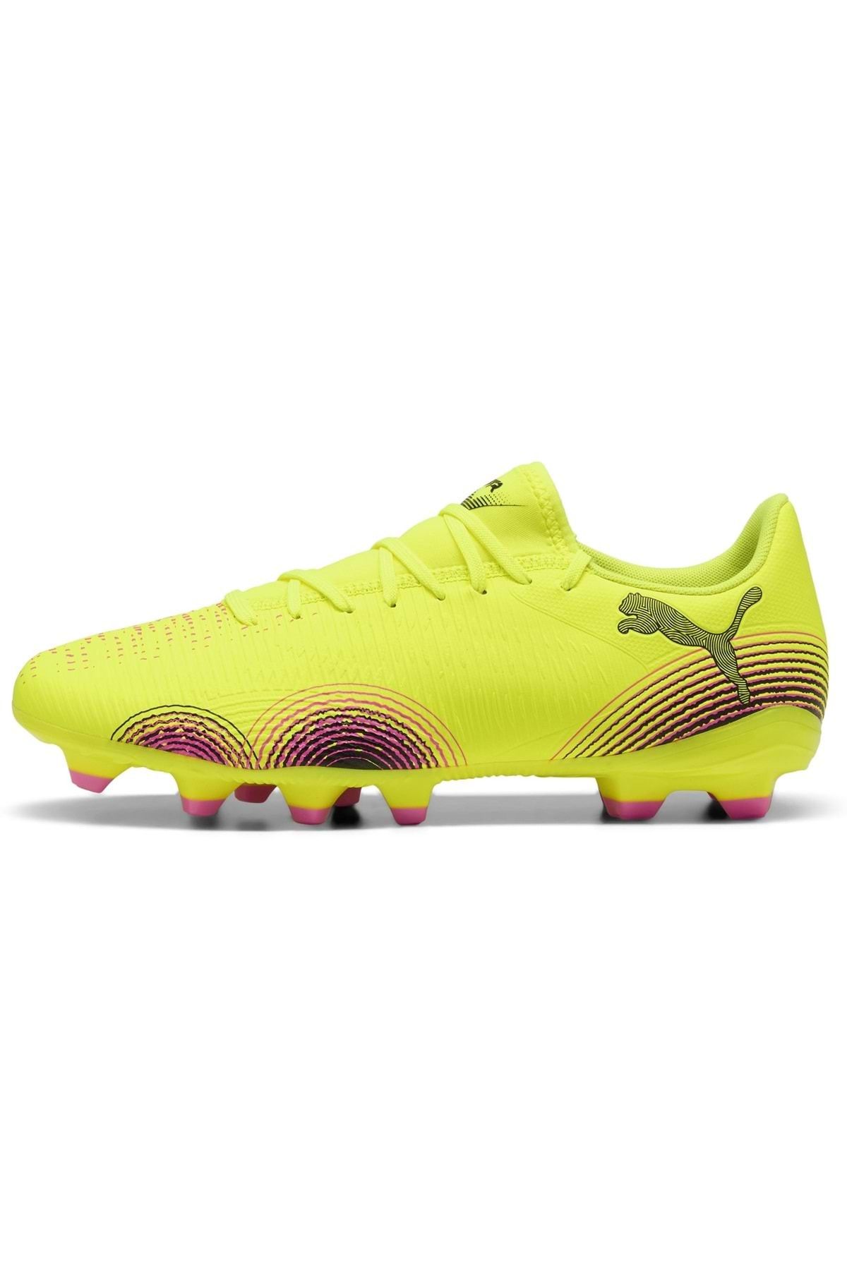Puma 108141 Future 8 Play Fg/Ag Profesyonel Suni/Çim Zemin Erkek Krampon SARI