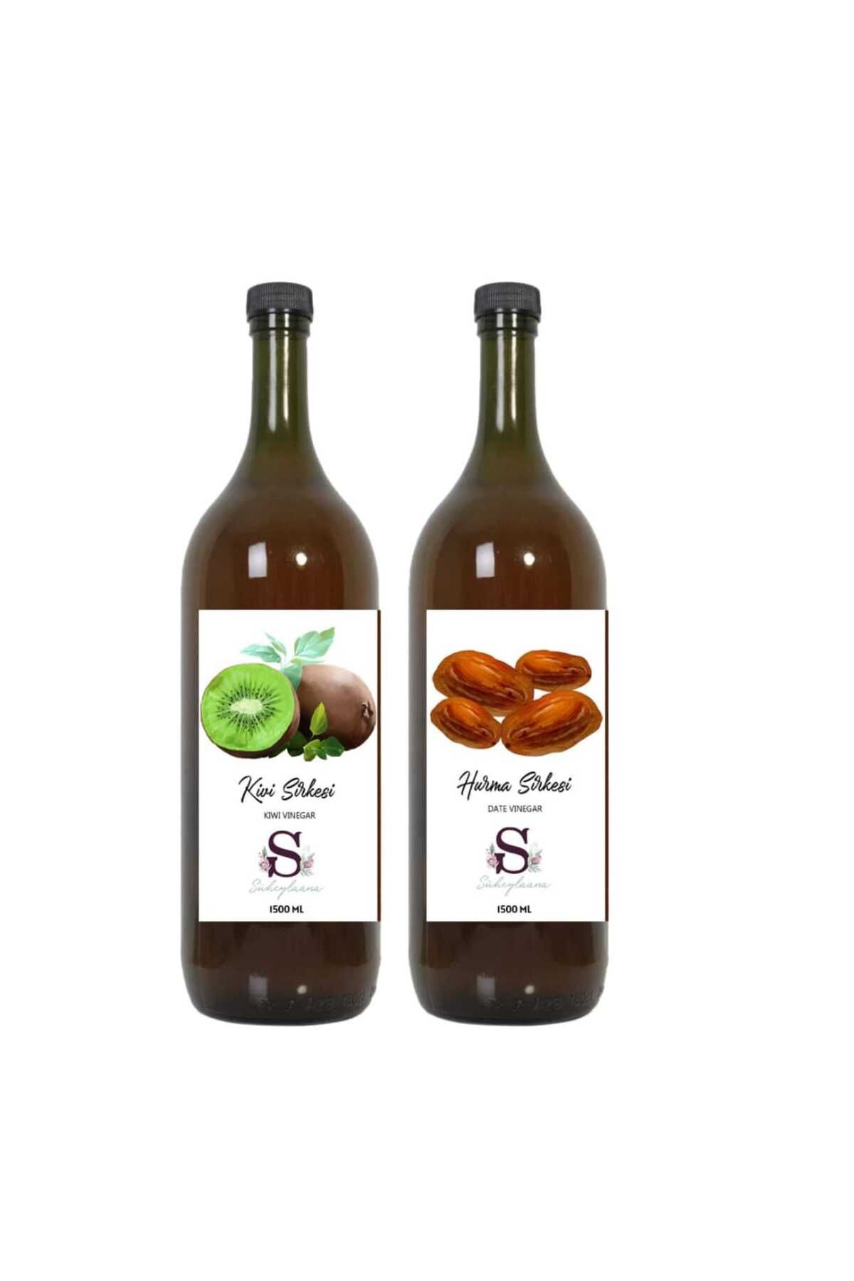 Süheylaana Doğal Kivi Sirkesi 1500 Ml - Doğal Hurma Sirkesi 1500 Ml