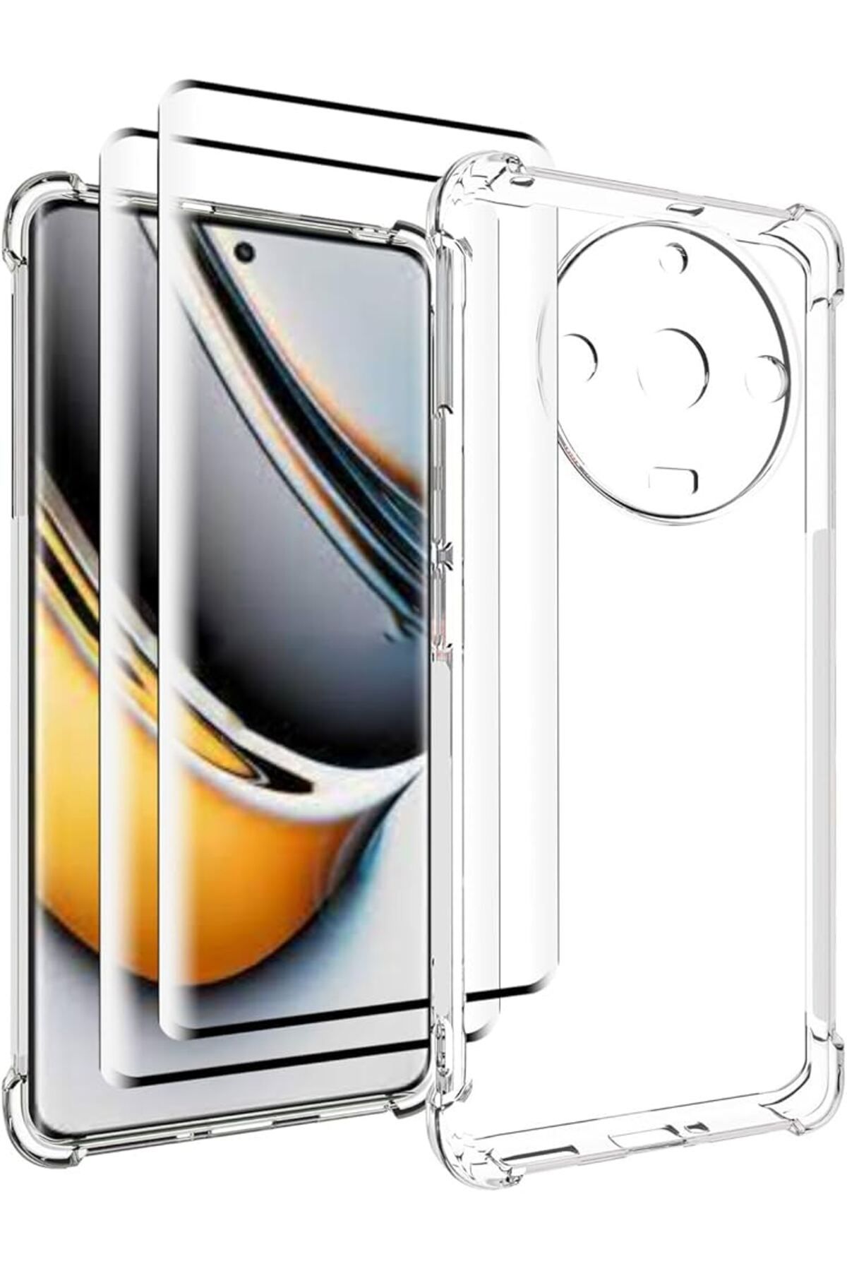 Di Aksesuar Köşe Korumalı Antishock Airbag Realme 11 Pro