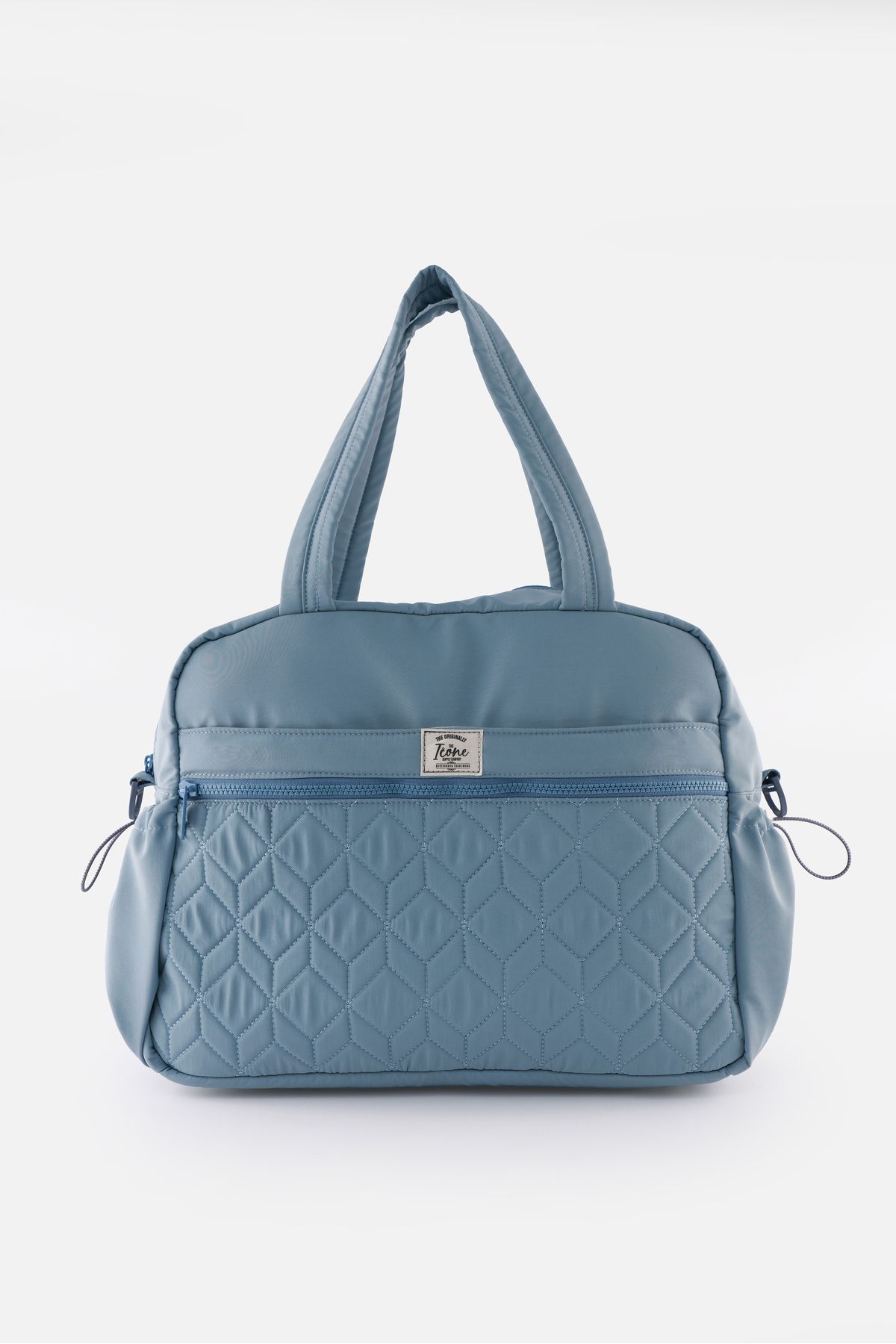 ICONE BAG-Sports Bag with Multiple Pockets, Water Bottle & Bottle Compartment, Quilted Detail, Can Be Attached to a Suitcase 1