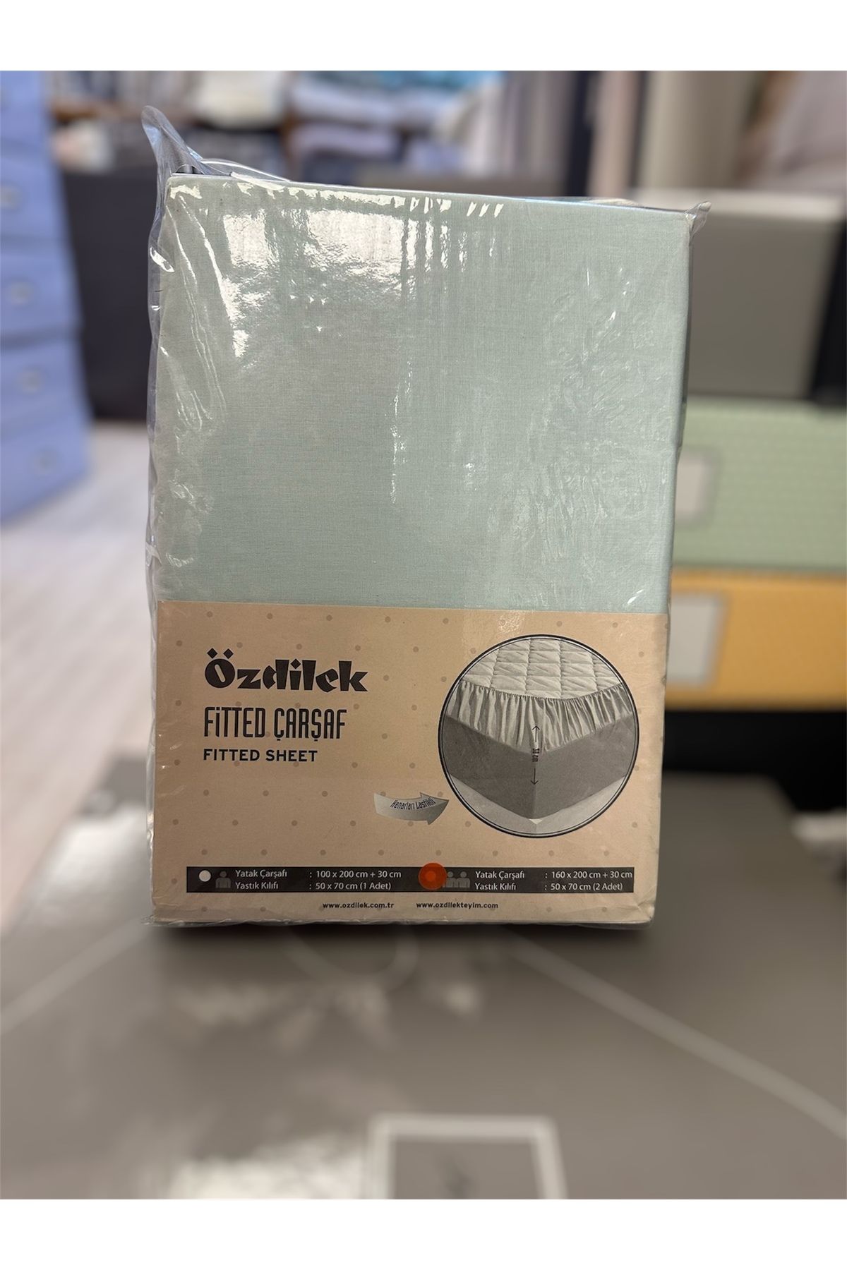 Özdilek Özdilek Fitted %100 Pamuk Çarşaf Seti