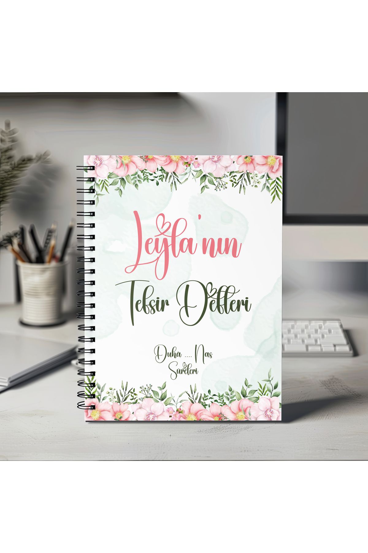 Mervenin Hayal Evi Kişiye Özel Tefsir Defteri Duha ve Nas Sureleri arasındaki Bütün Sureler