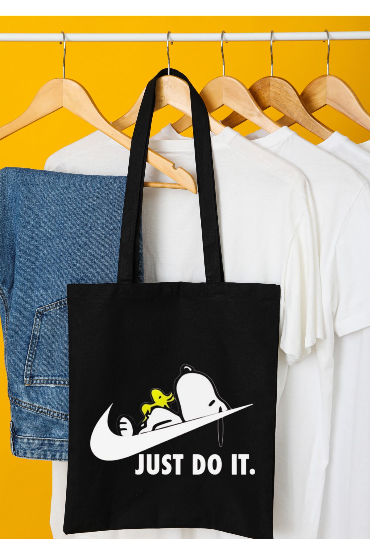 WHB 35x40 -Tote Bag, Grocery or School Bag, Reusable & Foldable .Bez Çanta, pazar Çantası, Kitap Çantası
