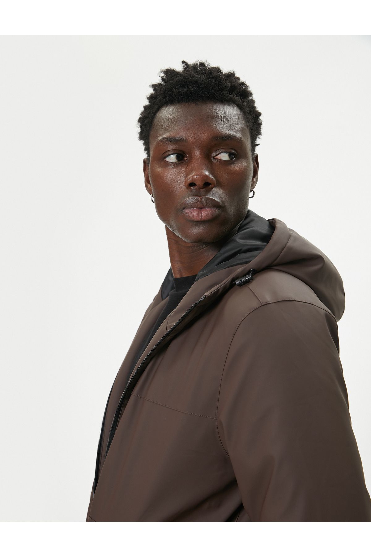 Koton Yeni Sezon Mevsimlik Ceket Slim Fit Fermuarlı