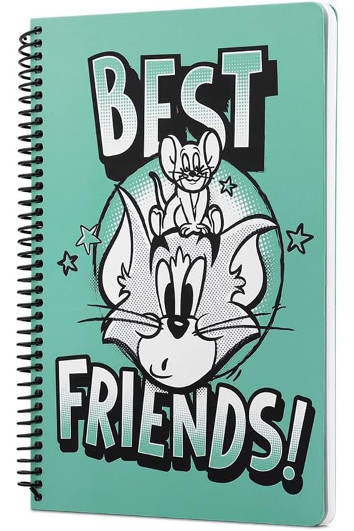 STOREMAX cmllashop And Jerry Best Friends Spiralli Defter Yeşil 542093