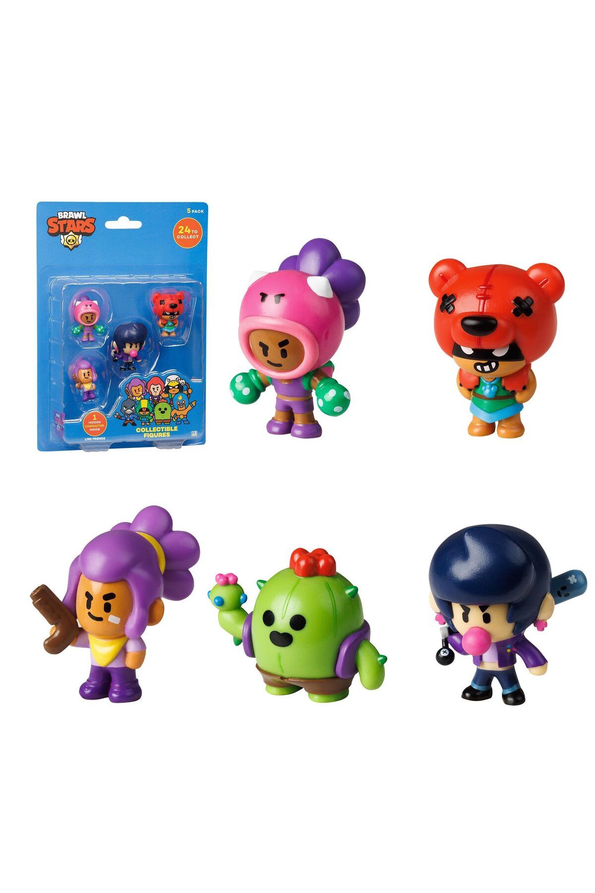 NECO TOYS Brawl Stars 5 li Figür Seti BRW2040 81186 Model 1