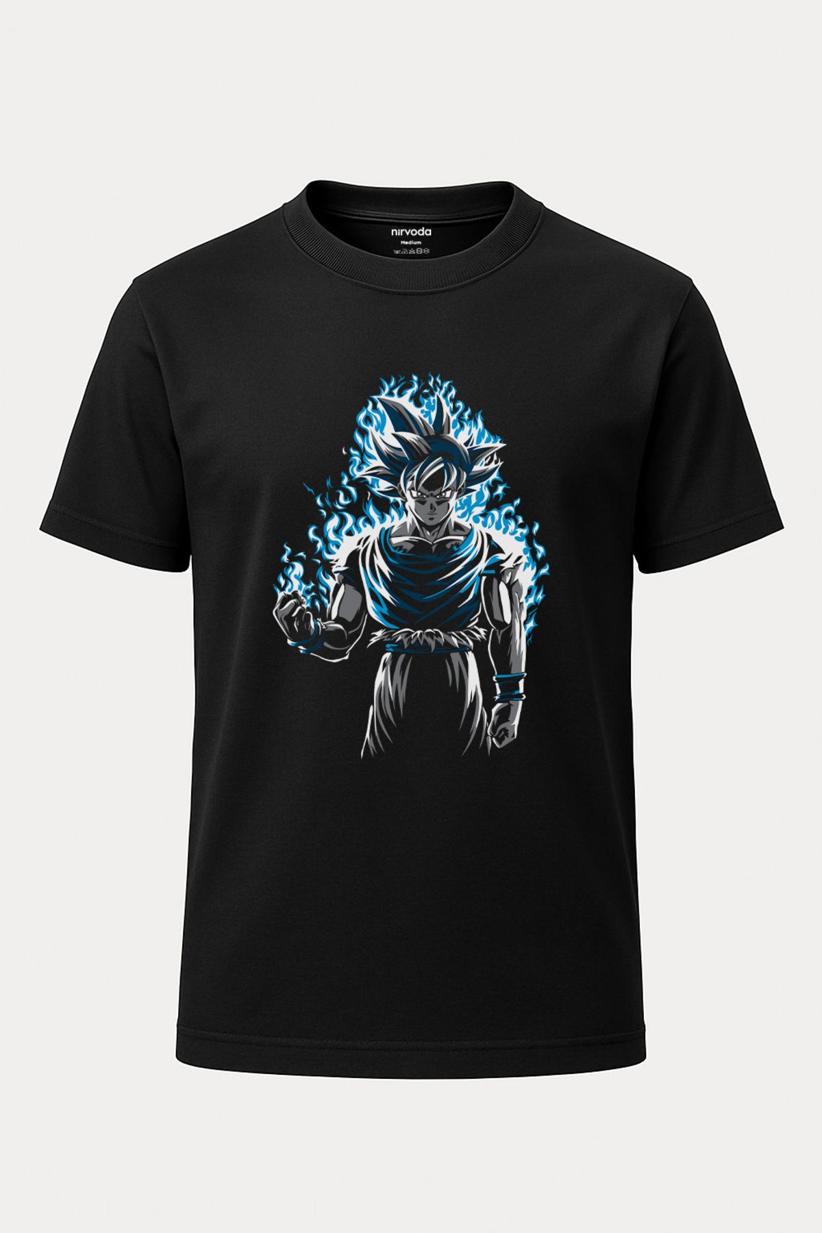 nirvoda Unisex Vegeta Dragon Ball Tişört - Uzun Anime T-shirt