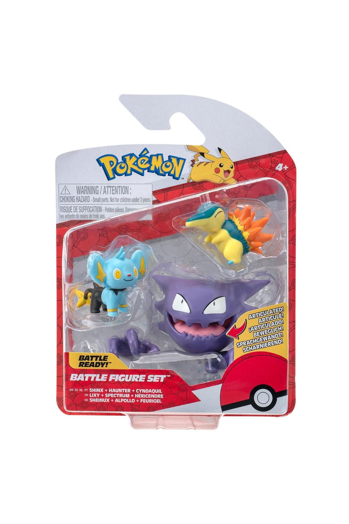 NECO TOYS Pokemon Battle 3'lü Figür Seti PKW3045