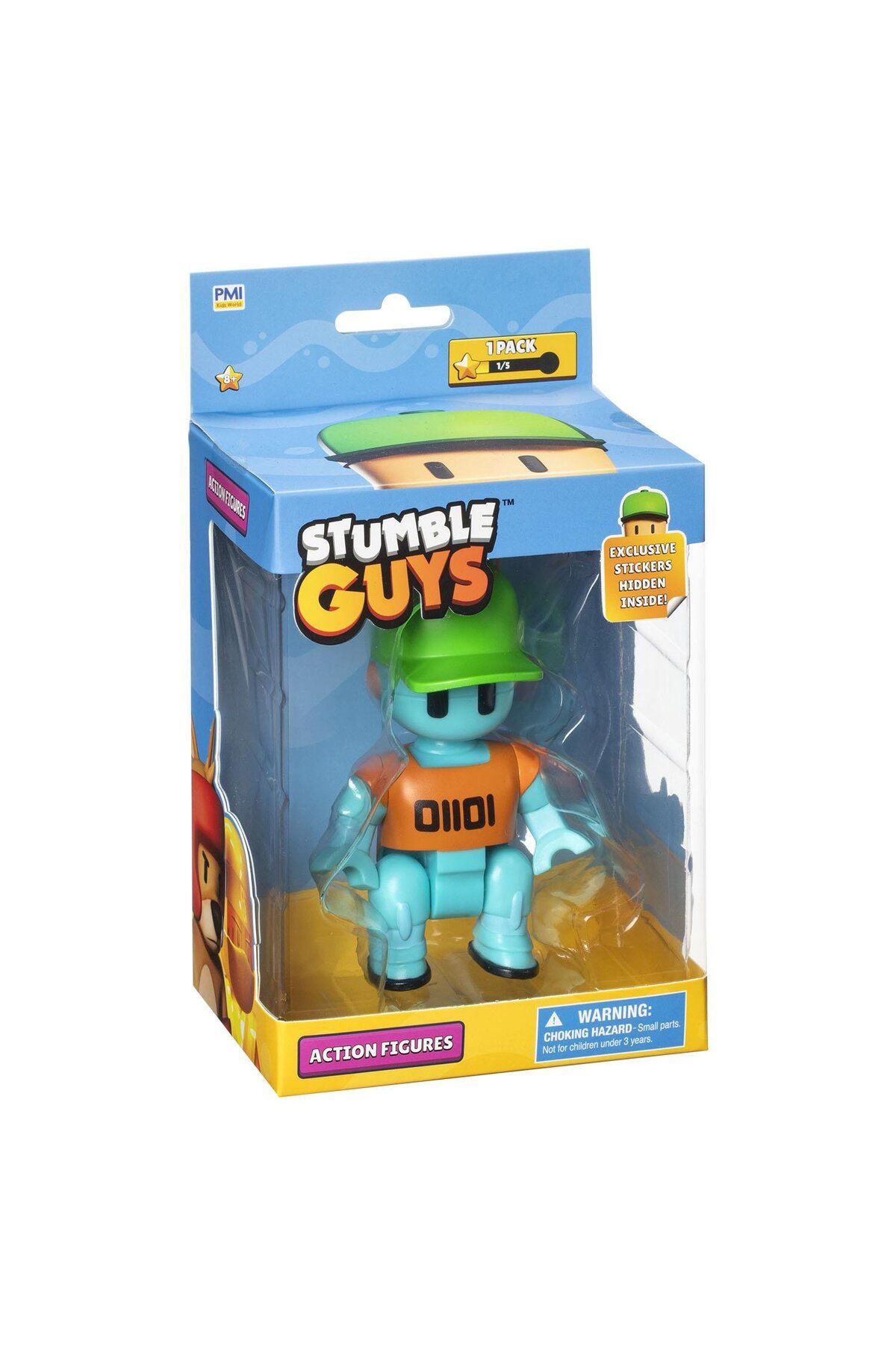 NECO TOYS Stumble Guys 11,5 cm Aksiyon Figürü 10302 SG6210 Robot Guy