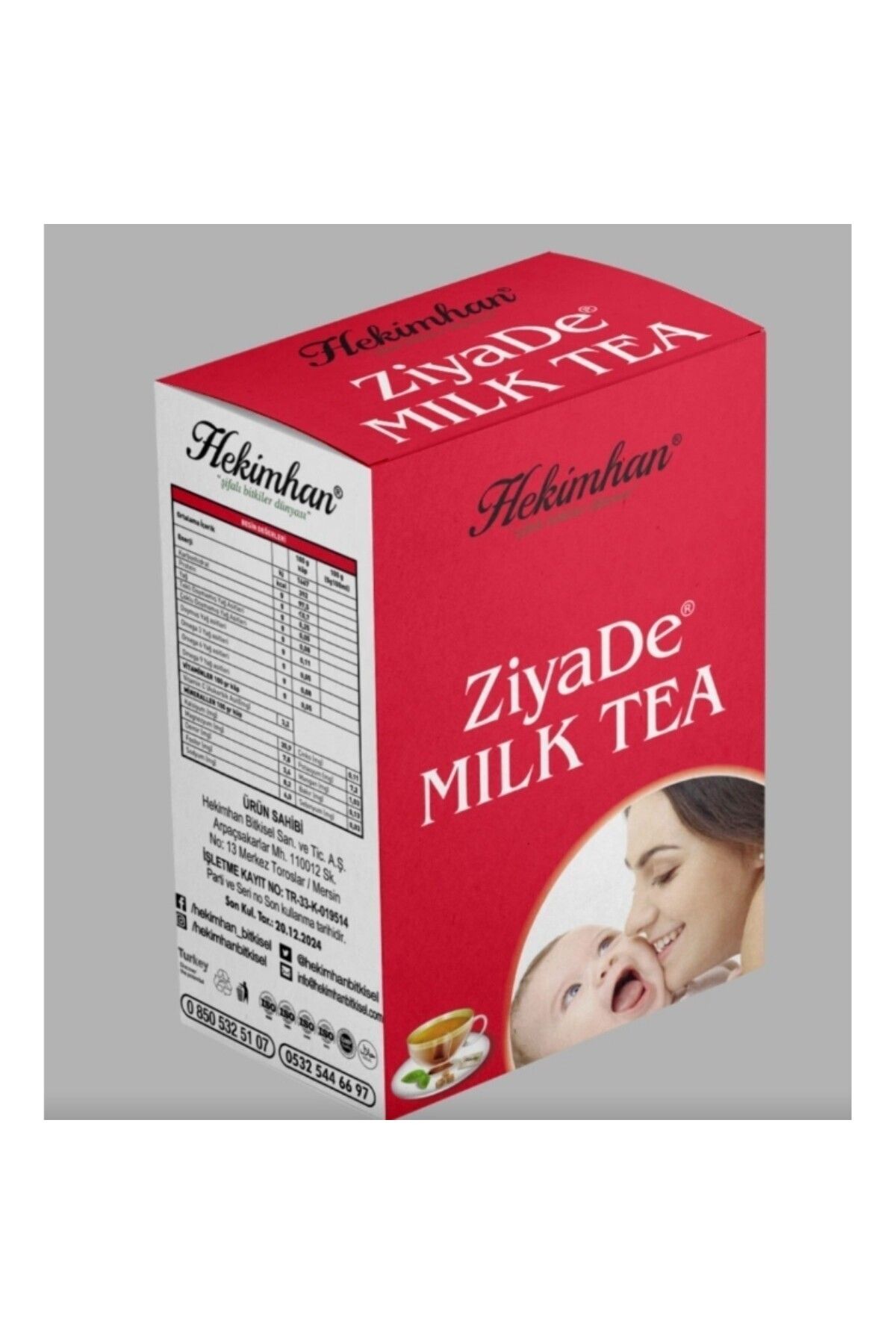Hekimhan ZİYADE SÜT ÇAYI ( KÜP ÇAY) 170 GR